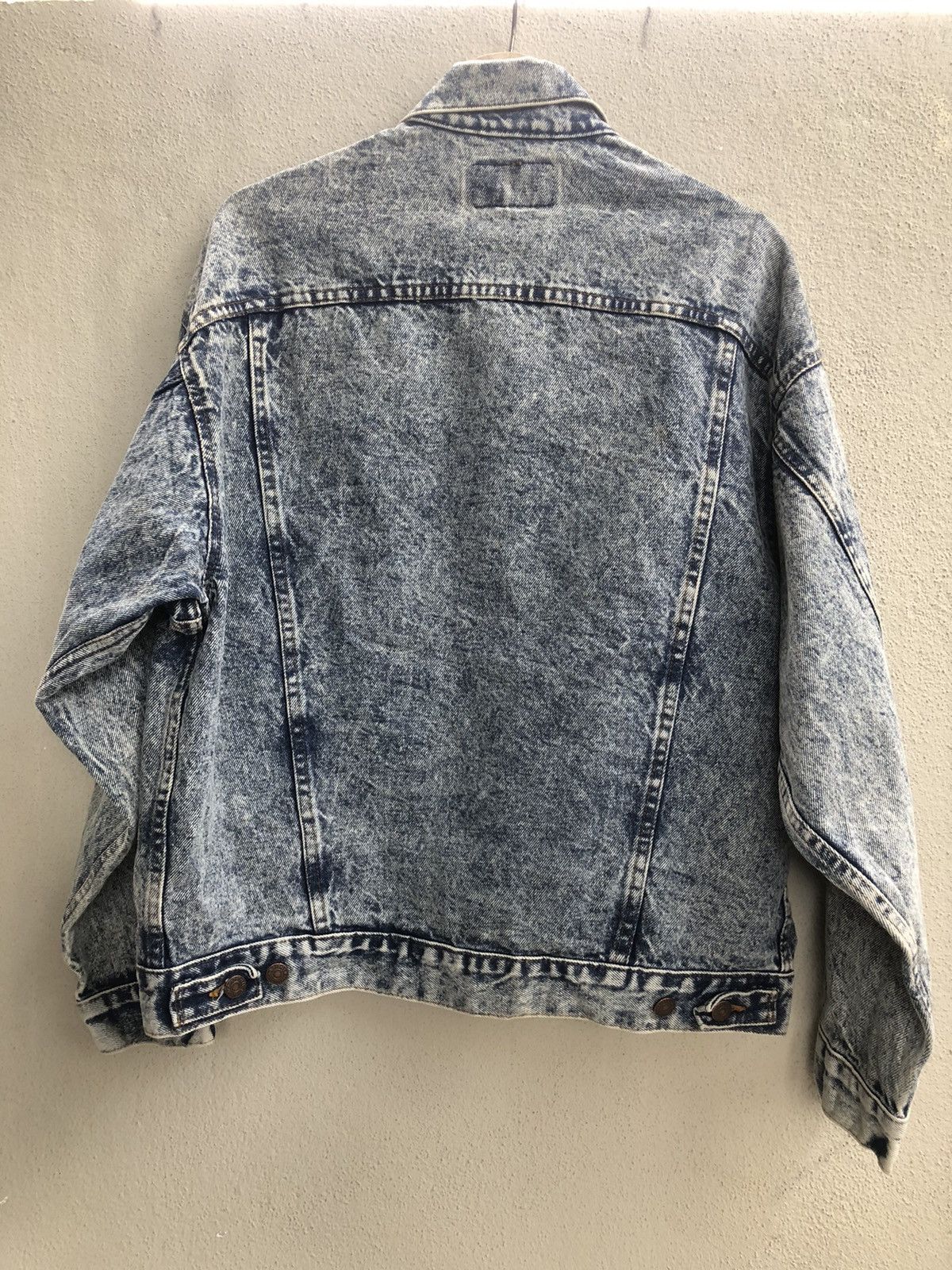 Levi's Vintage 80s Levi’s Acid Wash Denim Jacket Distressed 70507 Size US L / EU 52-54 / 3 - 9 Thumbnail