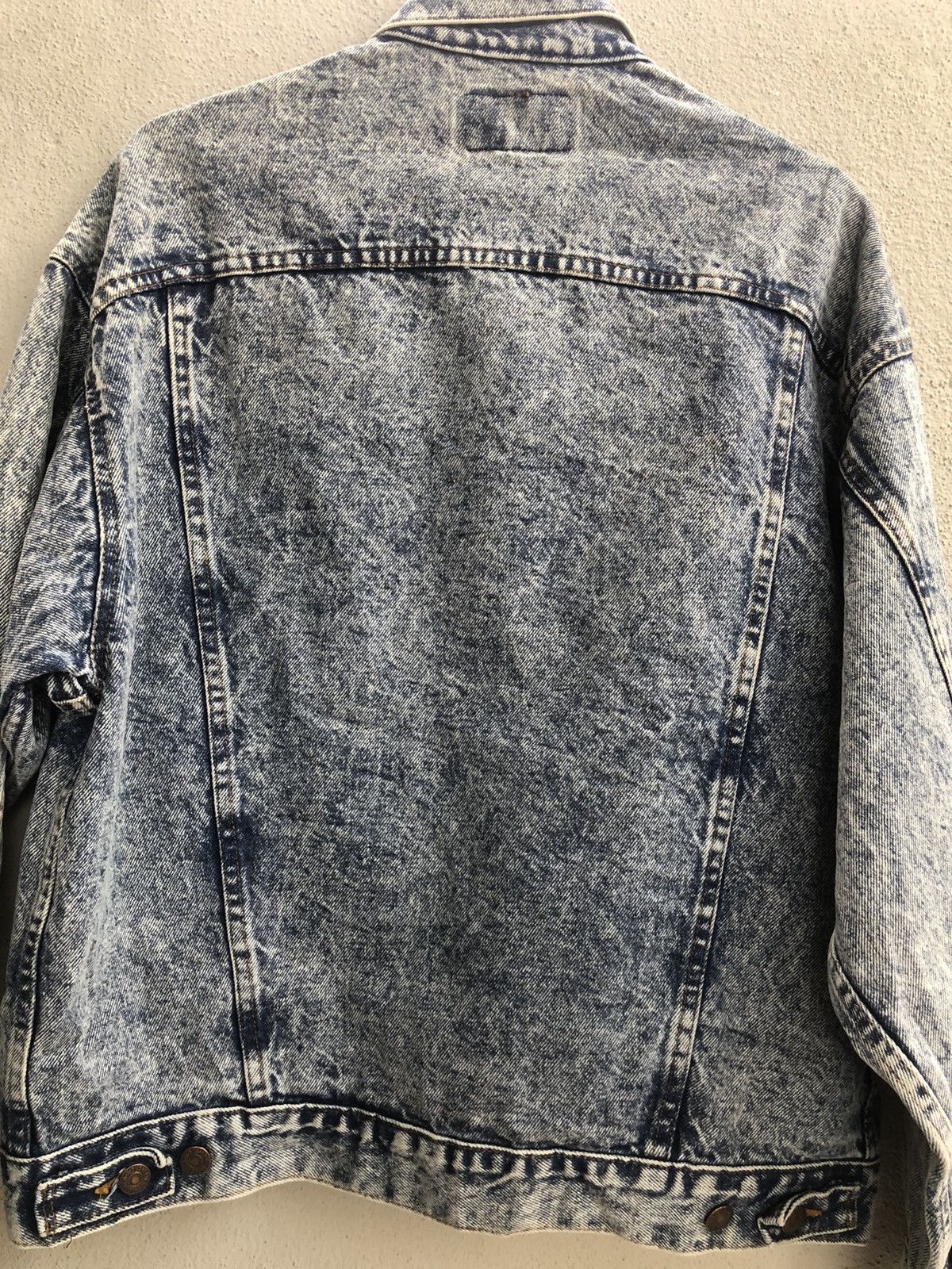 Levi's Vintage 80s Levi’s Acid Wash Denim Jacket Distressed 70507 Size US L / EU 52-54 / 3 - 12 Thumbnail