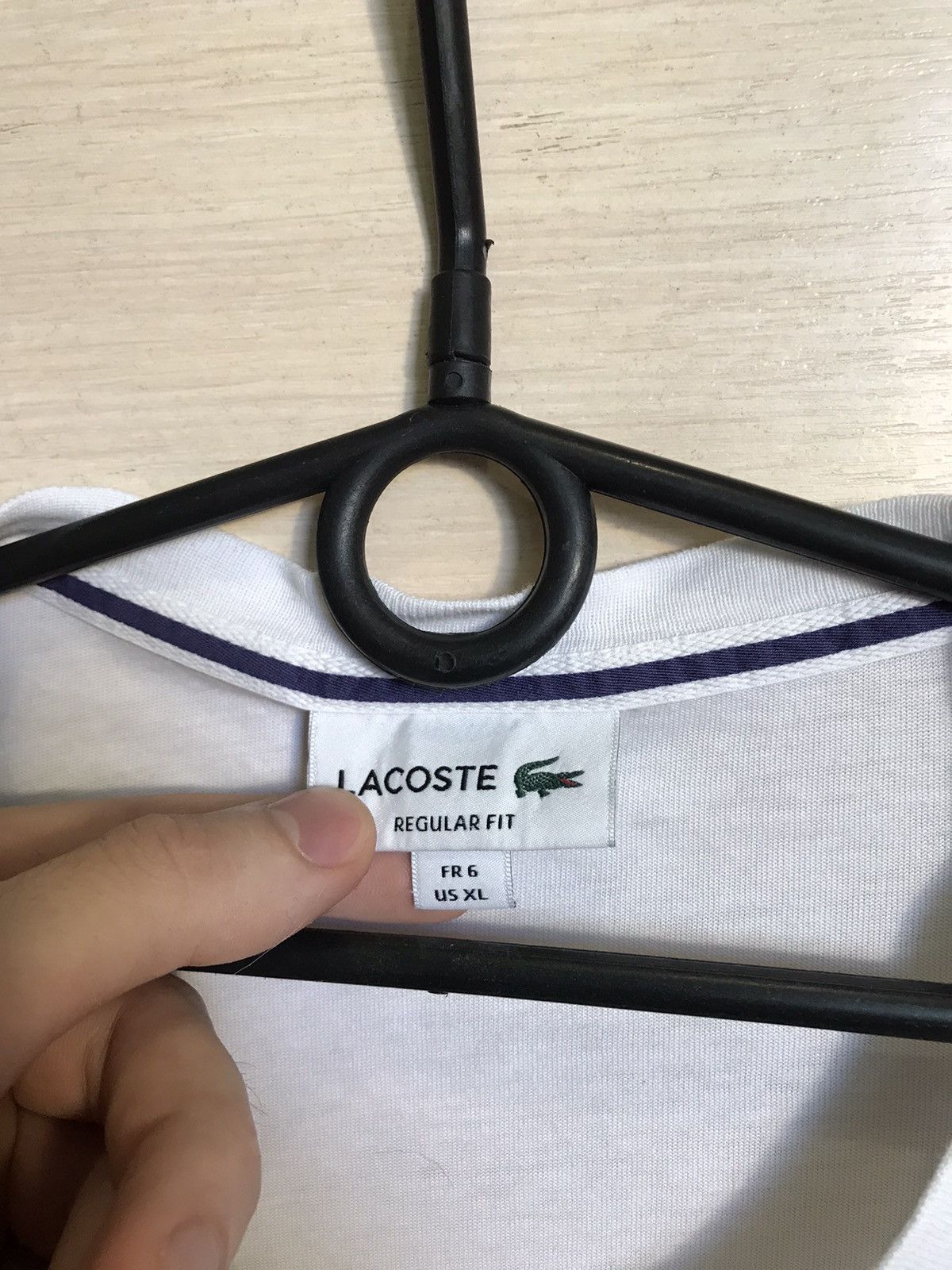 Lacoste Lacoste luxury streetwear tee Size US L / EU 52-54 / 3 - 4 Thumbnail
