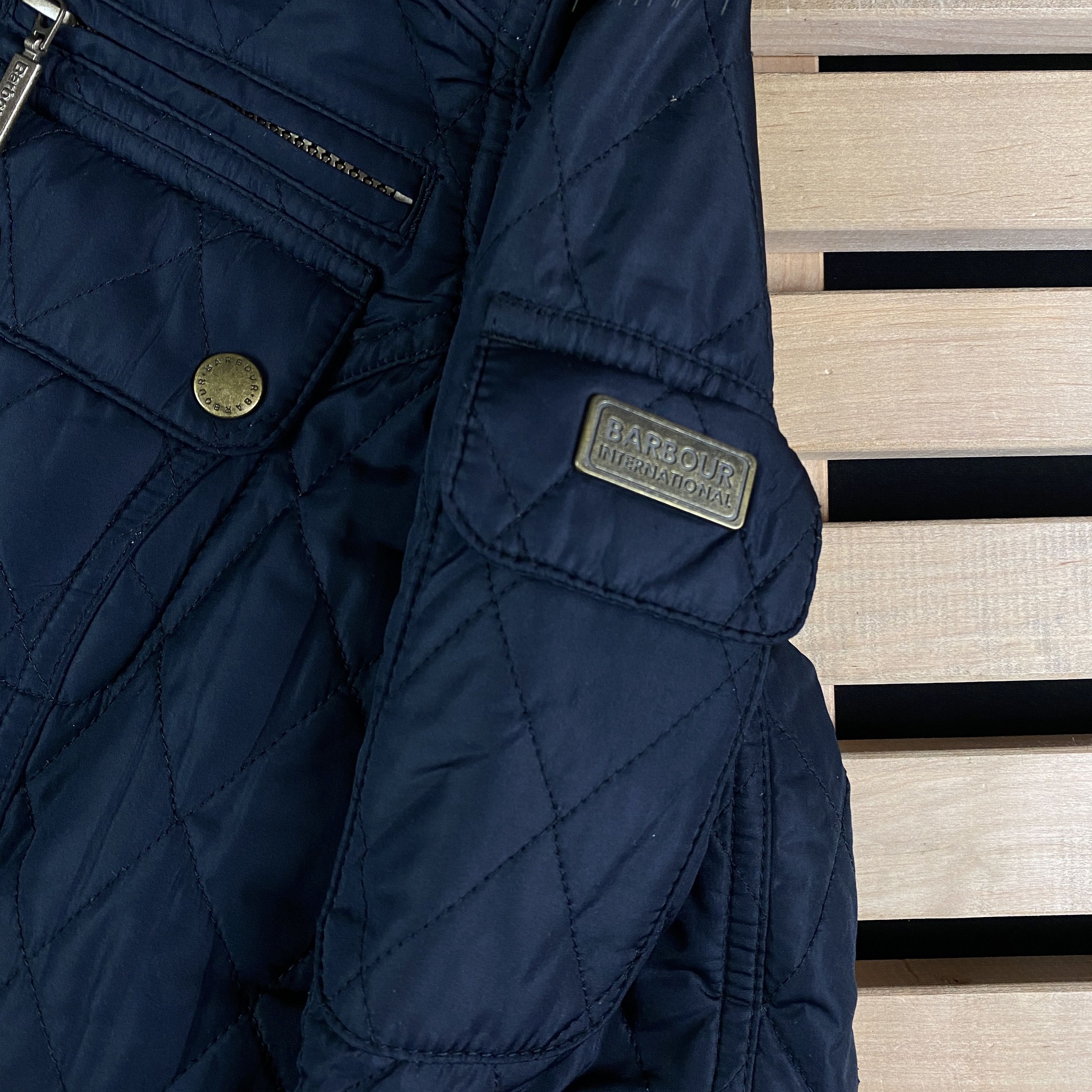 Barbour Womens Quilted Parka Jacket Barbour International Size US 4 Size S / US 4 / IT 40 - 4 Thumbnail