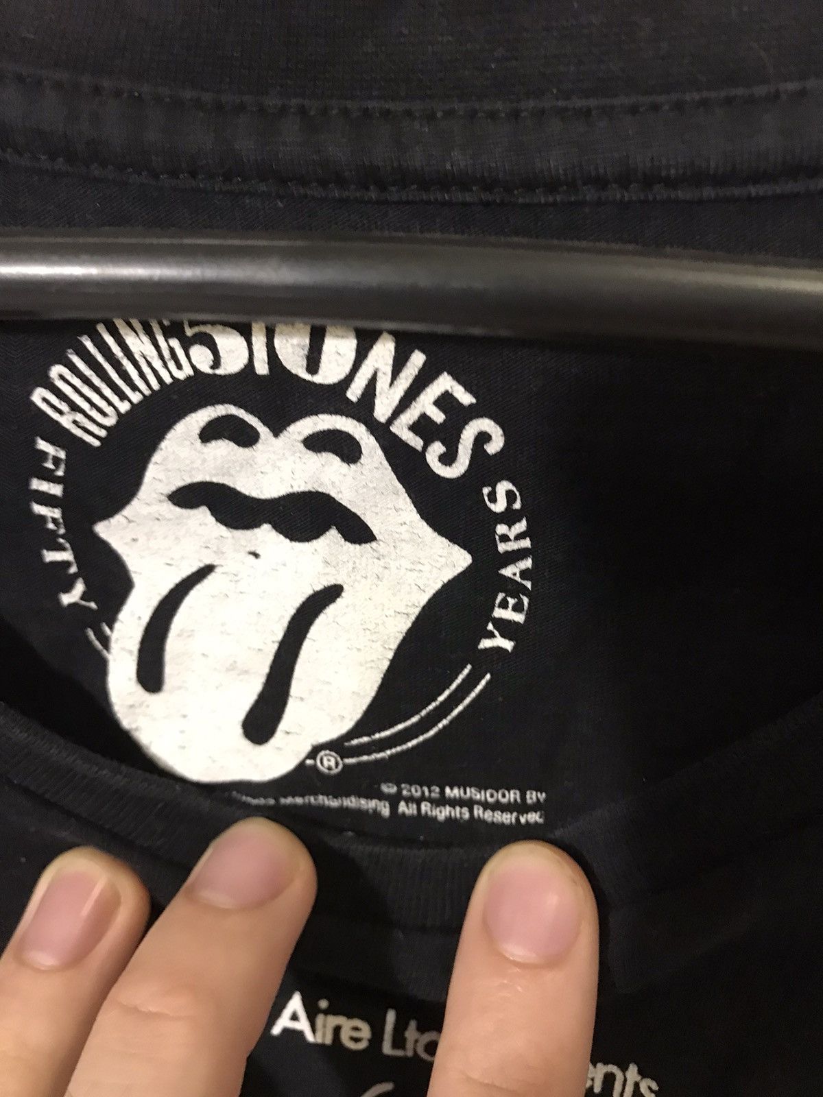 Band Tees Vintage The Rolling Stones band rock tee Size US M / EU 48-50 / 2 - 4 Thumbnail