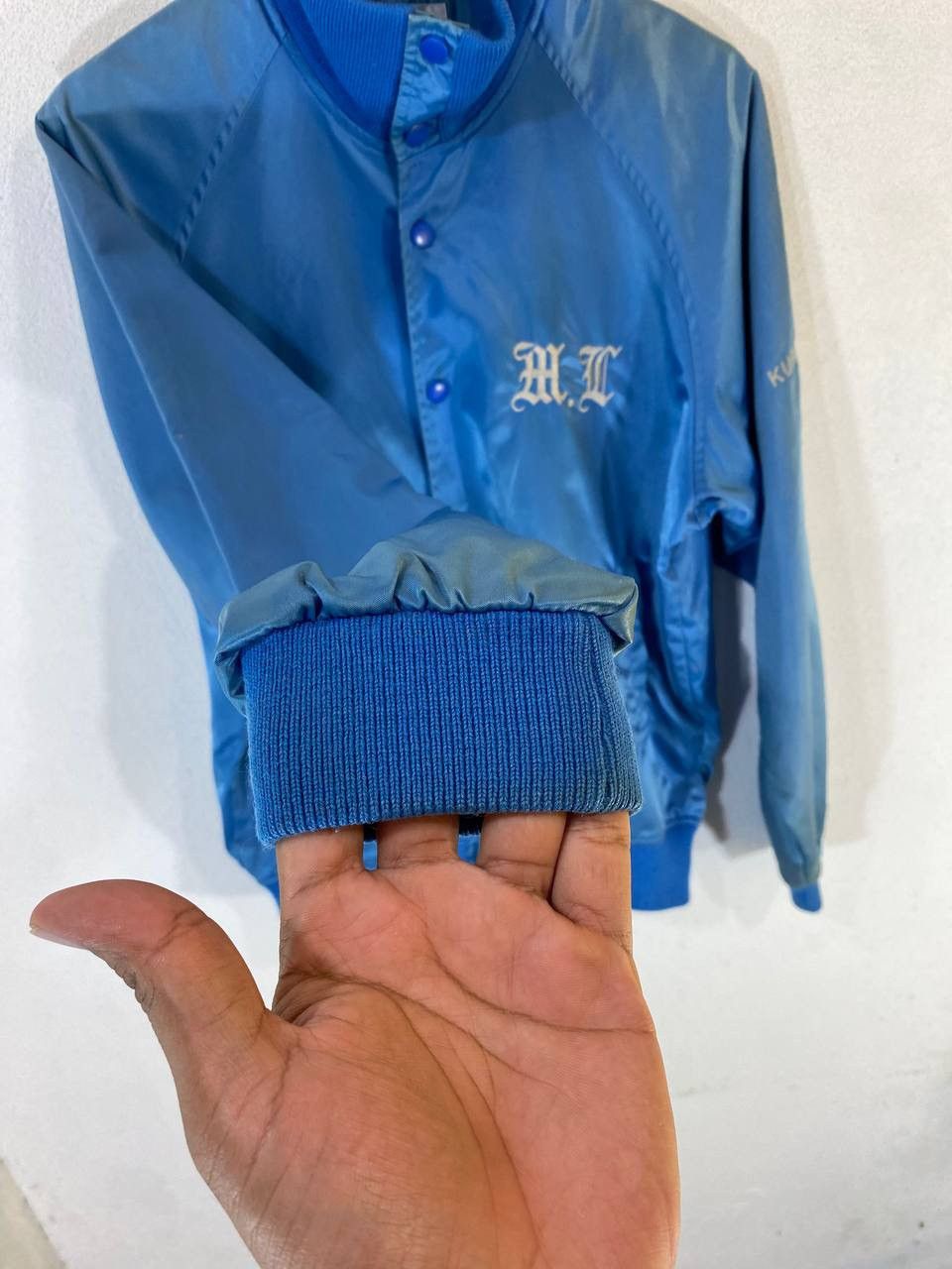 Descente Vintage Descente Baseball Jacket Nylon Size US L / EU 52-54 / 3 - 4 Thumbnail