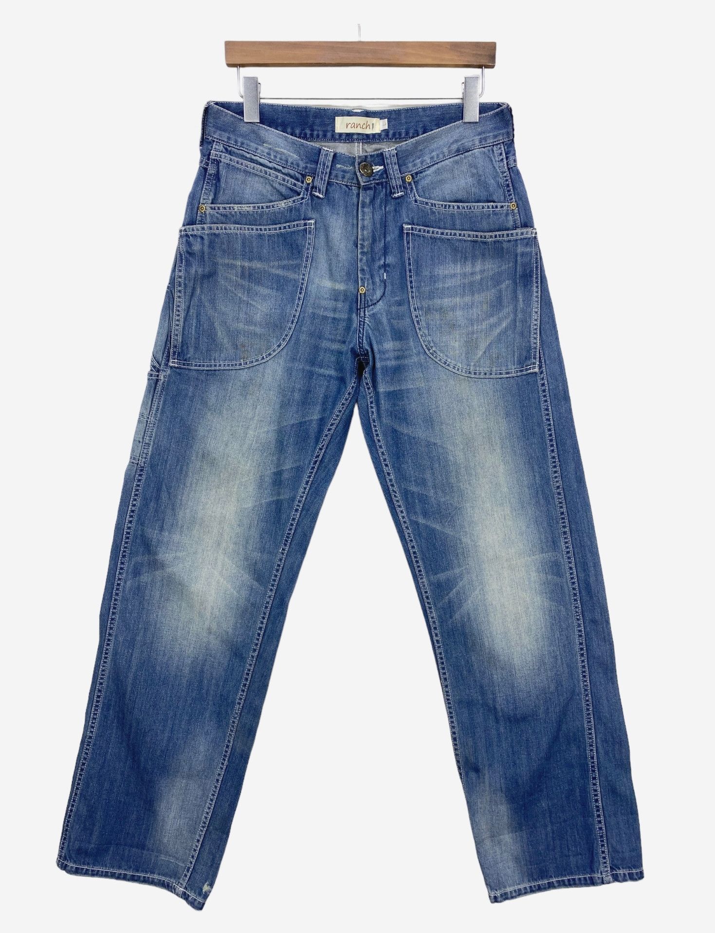 Japanese Brand Ranch Jeans Carpenter Pants Size US 30 / EU 46 - 1 Thumbnail
