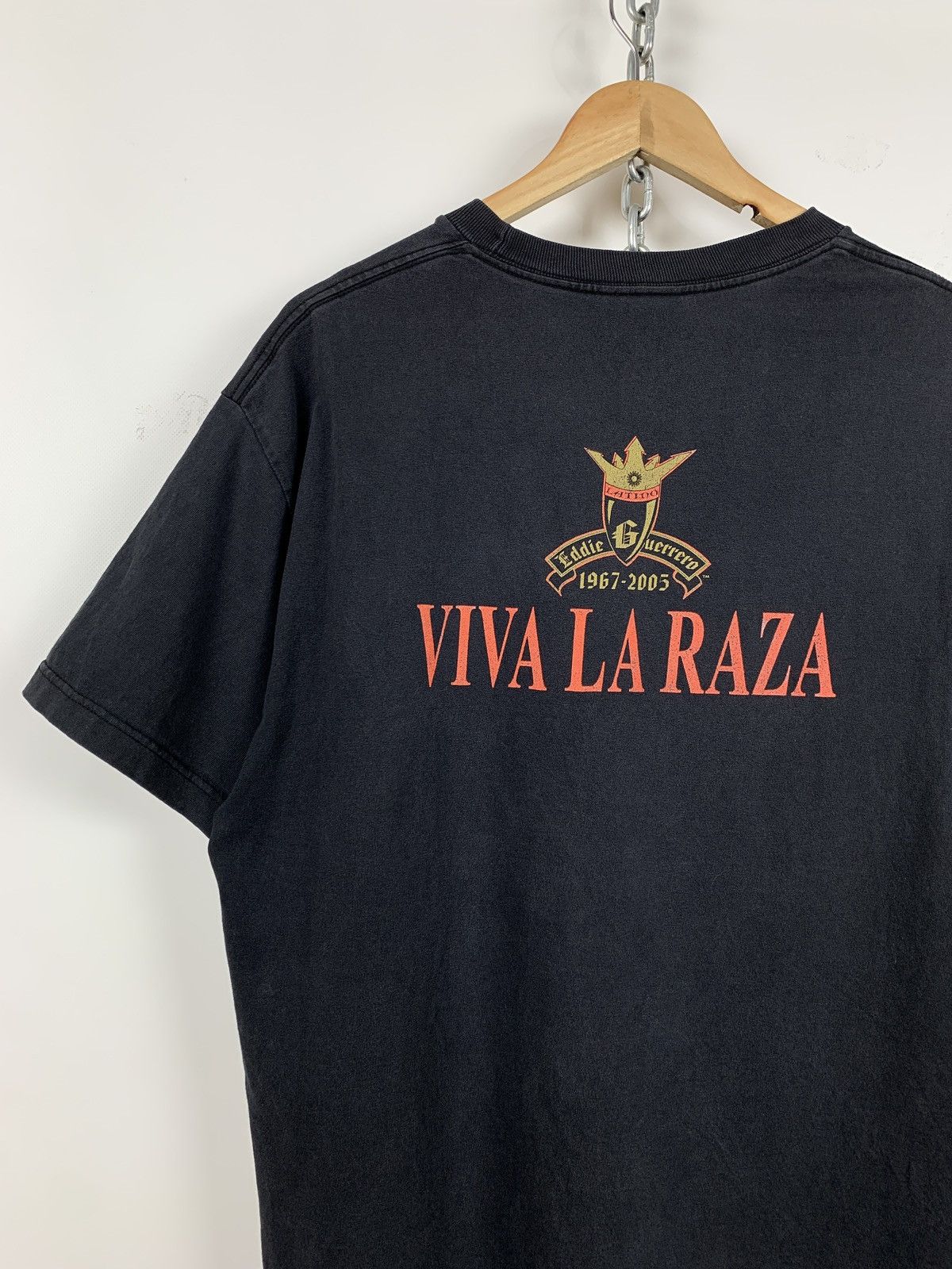Vintage 2002 Vintage Eddie Guerrero WWE T-Shirt Size US L / EU 52-54 / 3 - 13 Thumbnail