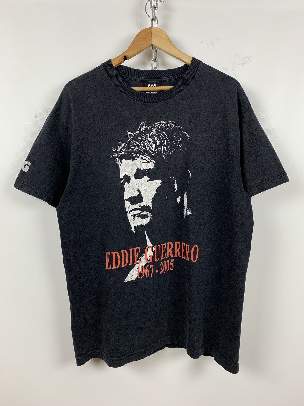 Vintage 2002 Vintage Eddie Guerrero WWE T-Shirt Size US L / EU 52-54 / 3 - 1 Thumbnail