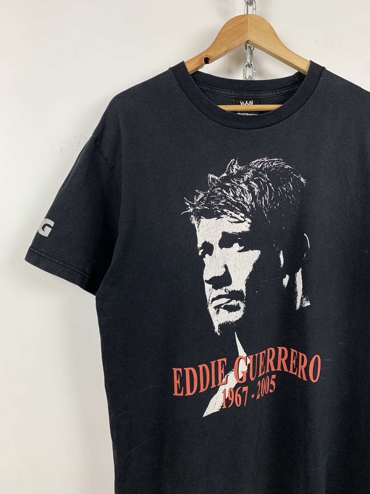 Vintage 2002 Vintage Eddie Guerrero WWE T-Shirt Size US L / EU 52-54 / 3 - 3 Thumbnail