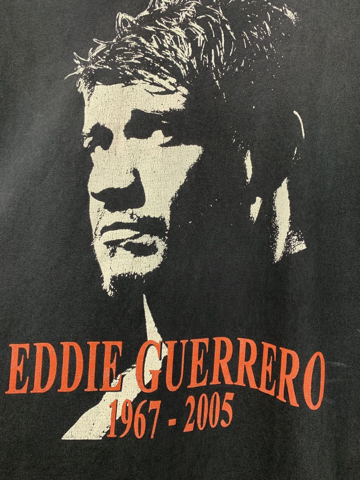 Vintage 2002 Vintage Eddie Guerrero WWE T-Shirt Size US L / EU 52-54 / 3 - 6 Thumbnail