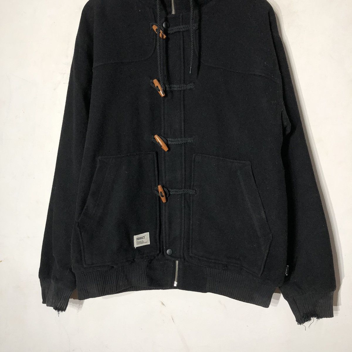Japanese Brand ADDICTCO DUFFLE JACKET Size US L / EU 52-54 / 3 - 4 Thumbnail