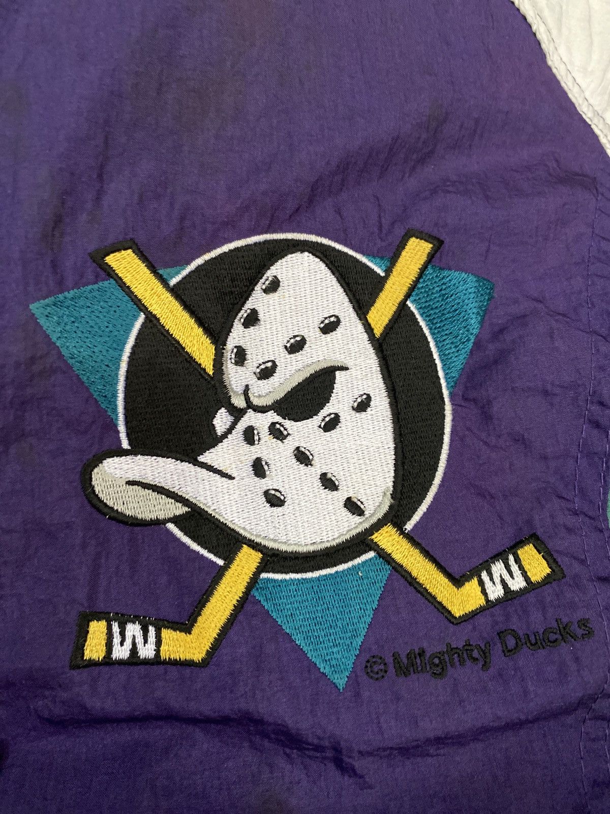 NHL × Vintage Vintage NHL x The Mighty Ducks Jacket Size US XXL / EU 58 / 5 - 12 Thumbnail