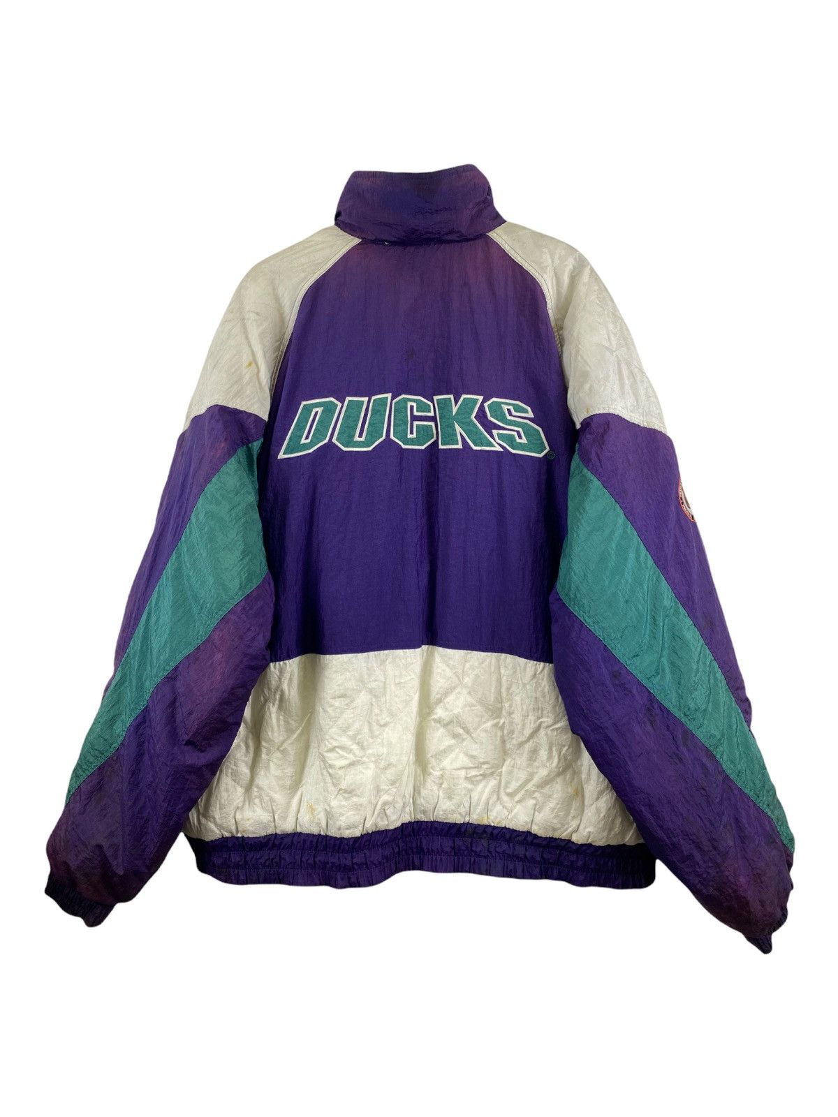 NHL × Vintage Vintage NHL x The Mighty Ducks Jacket Size US XXL / EU 58 / 5 - 5 Thumbnail