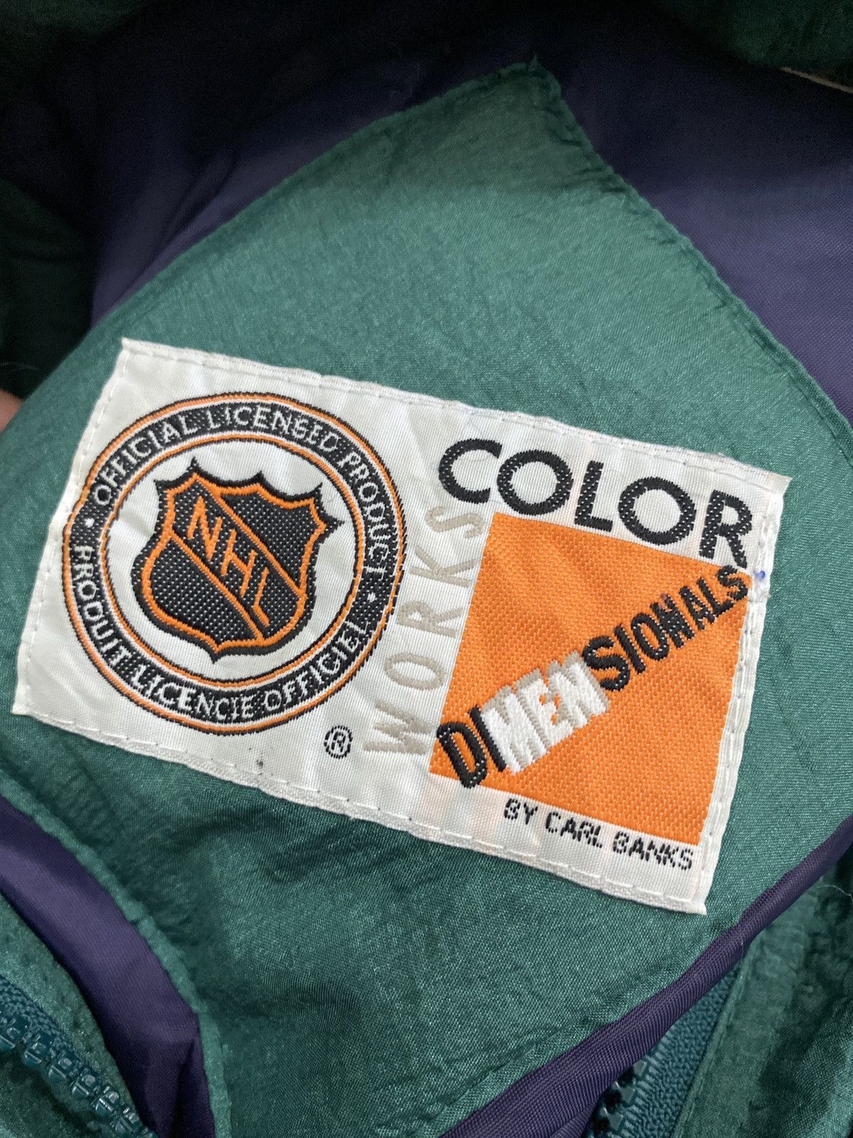 NHL × Vintage Vintage NHL x The Mighty Ducks Jacket Size US XXL / EU 58 / 5 - 14 Thumbnail
