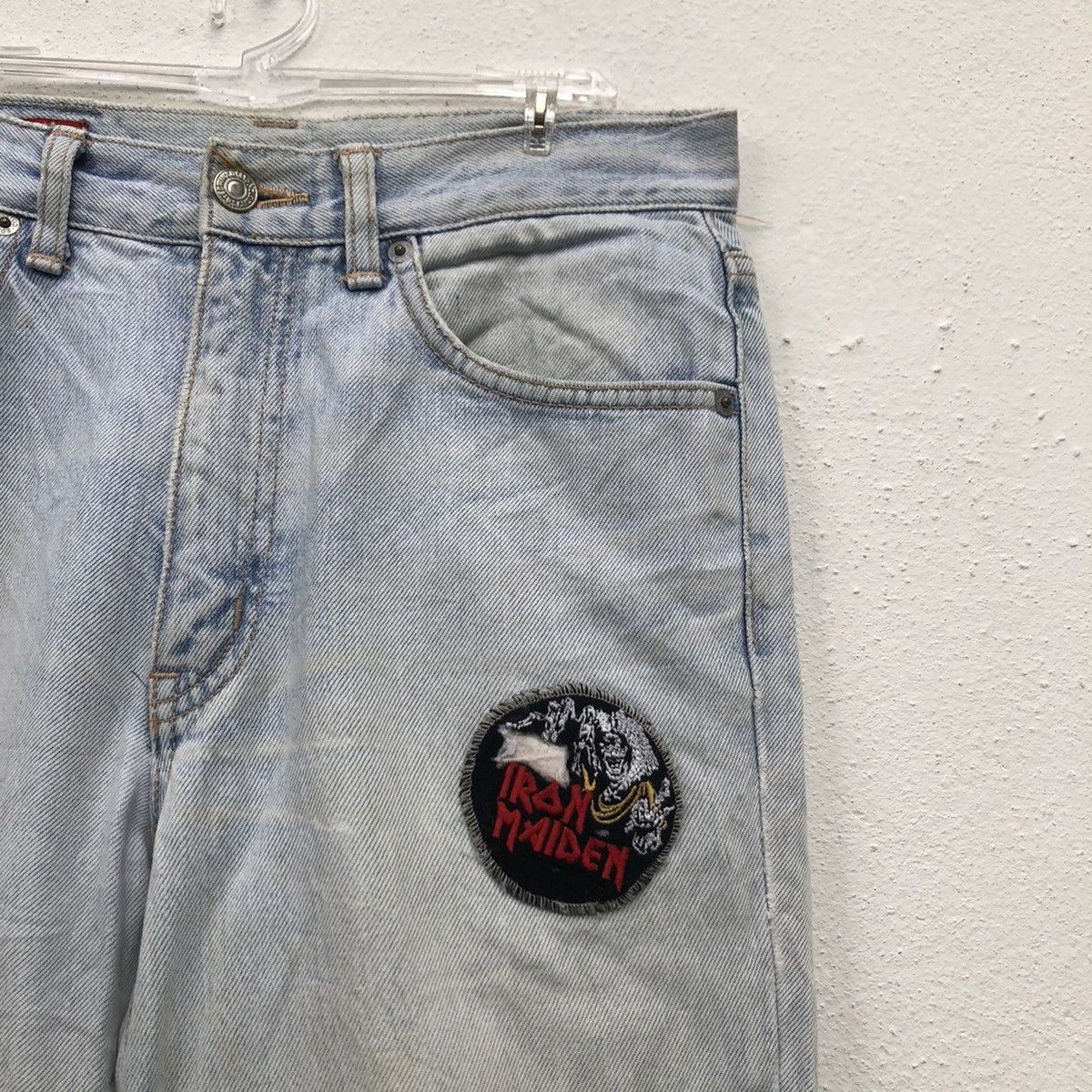 Band Tees Edwin US Classic Custom Made Iron Maiden Patches Size US 28 / EU 44 - 2 Thumbnail