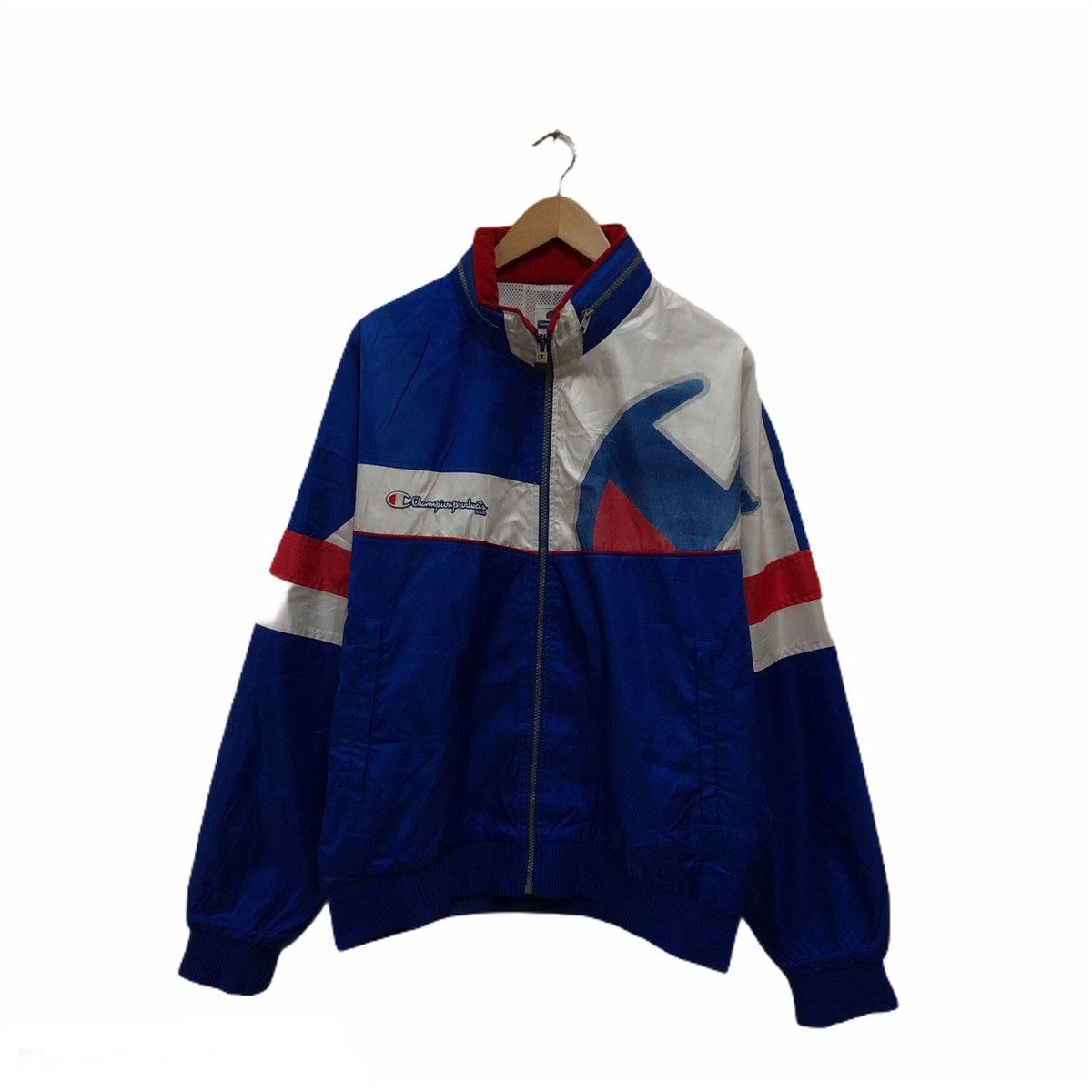 Champion Vintage Champion Hoodie Jacket Big Logo Size US M / EU 48-50 / 2 - 1 Thumbnail