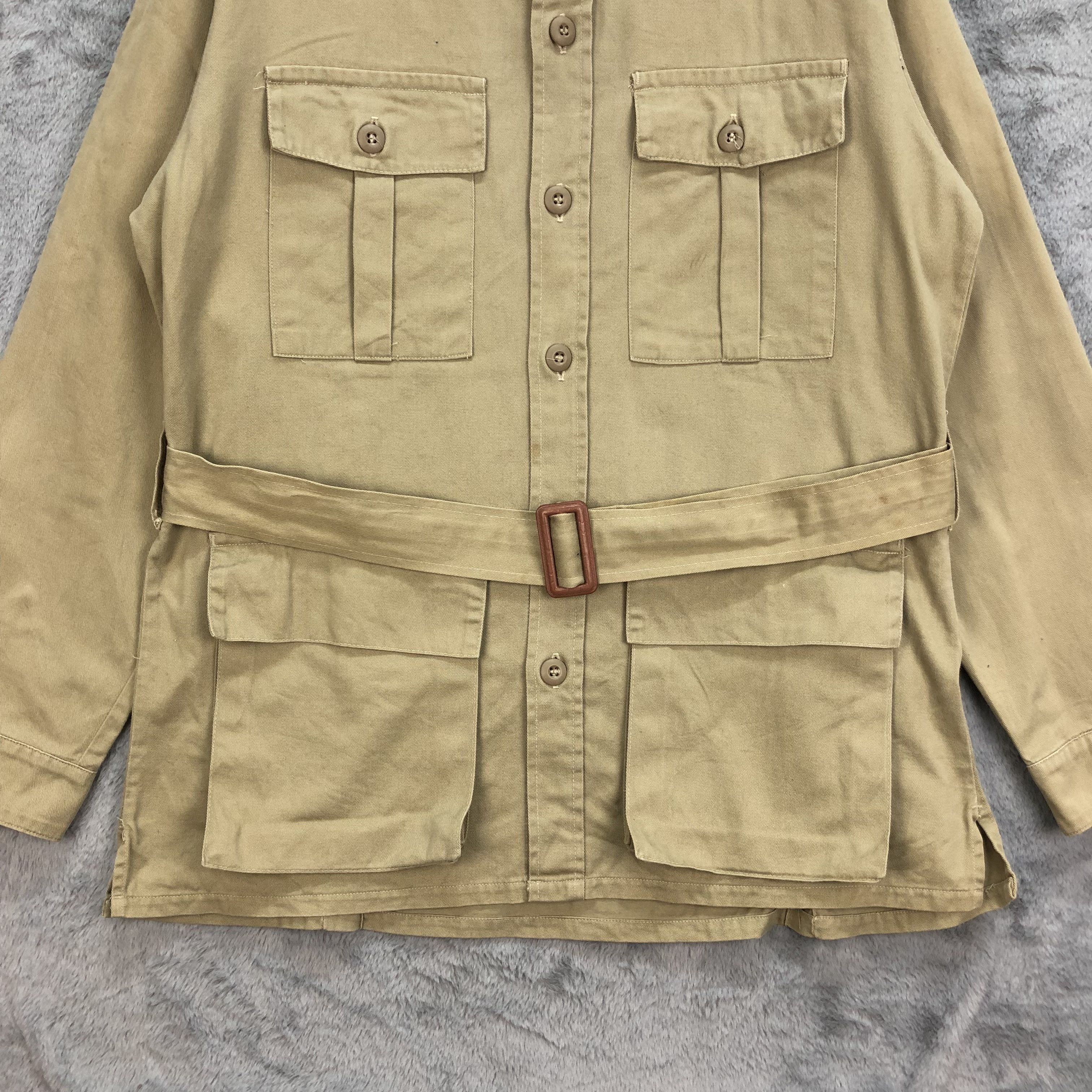 Other Vintage KHAKI JUNGLE Usa Made Military Style Coat #5028-34 Size US M / EU 48-50 / 2 - 4 Thumbnail