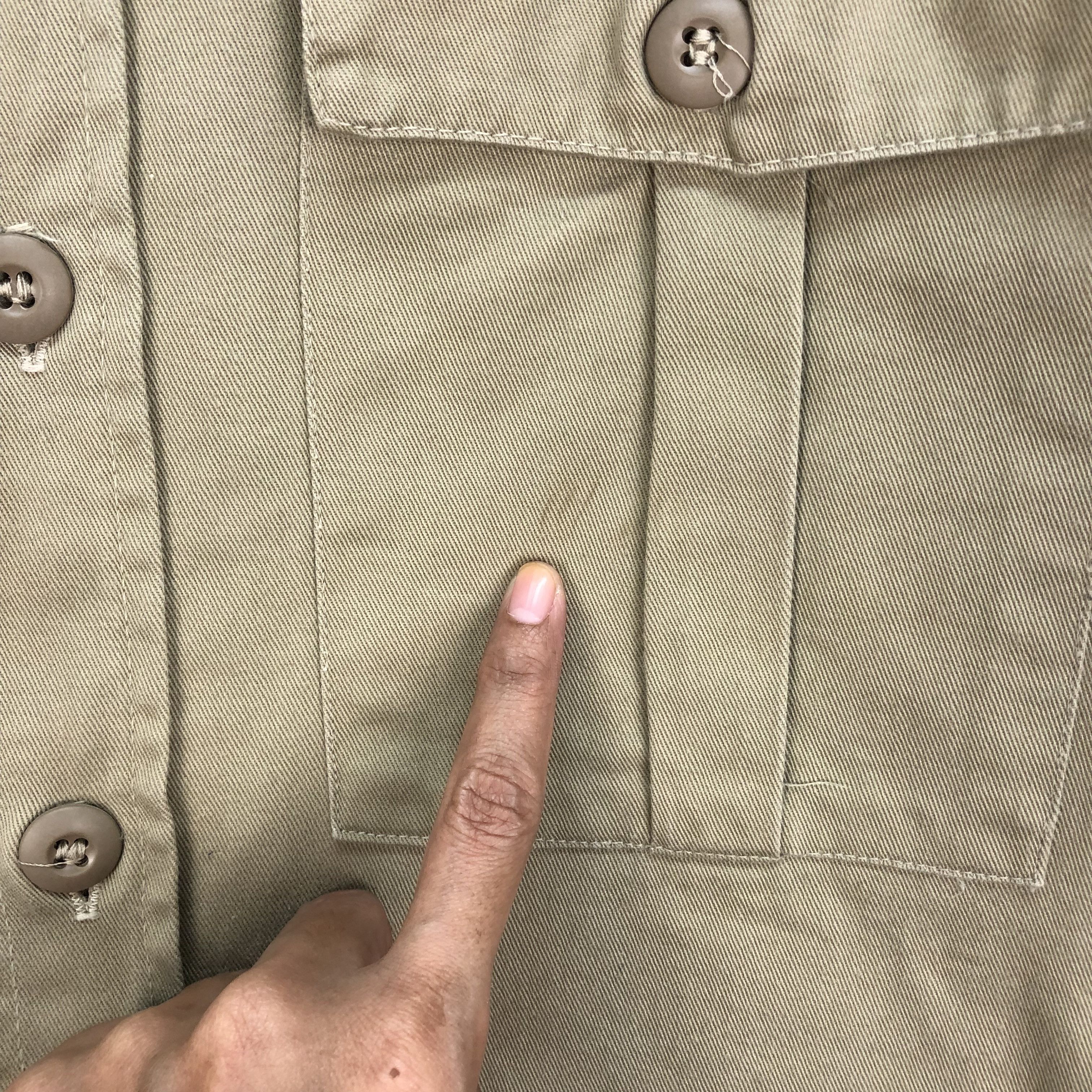 Other Vintage KHAKI JUNGLE Usa Made Military Style Coat #5028-34 Size US M / EU 48-50 / 2 - 3 Thumbnail
