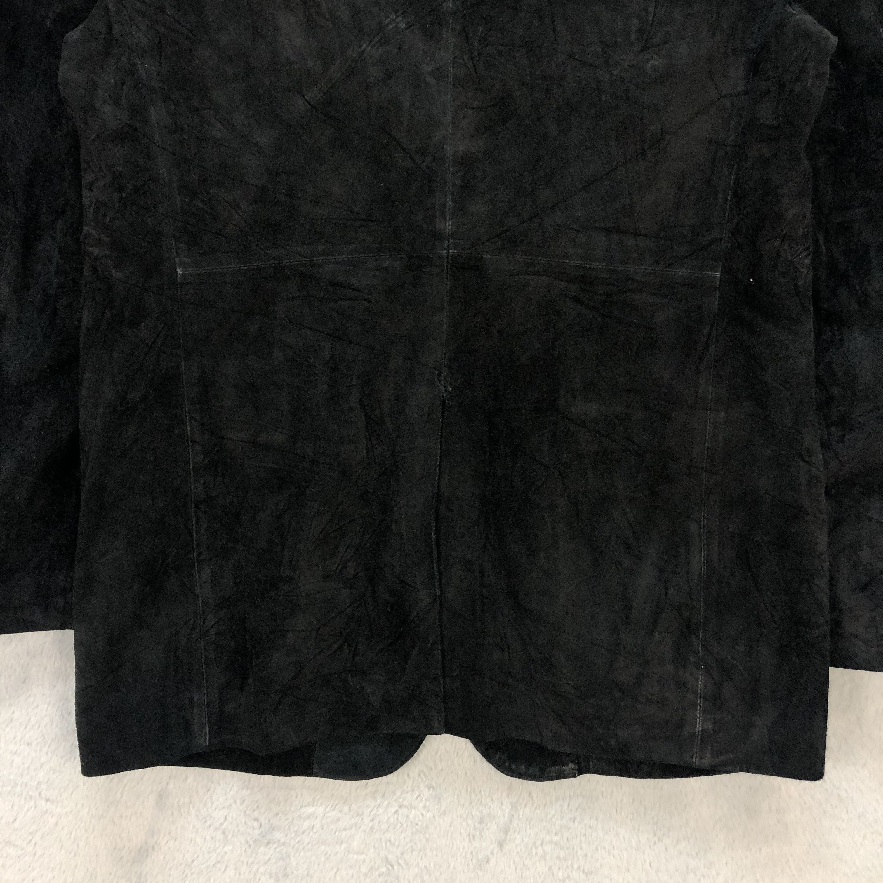 Yohji Yamamoto YOHJI YAMAMOTO D'URBAN AAR LEATHER CASUAL JACKET #6698-80 Size US M / EU 48-50 / 2 - 11 Thumbnail