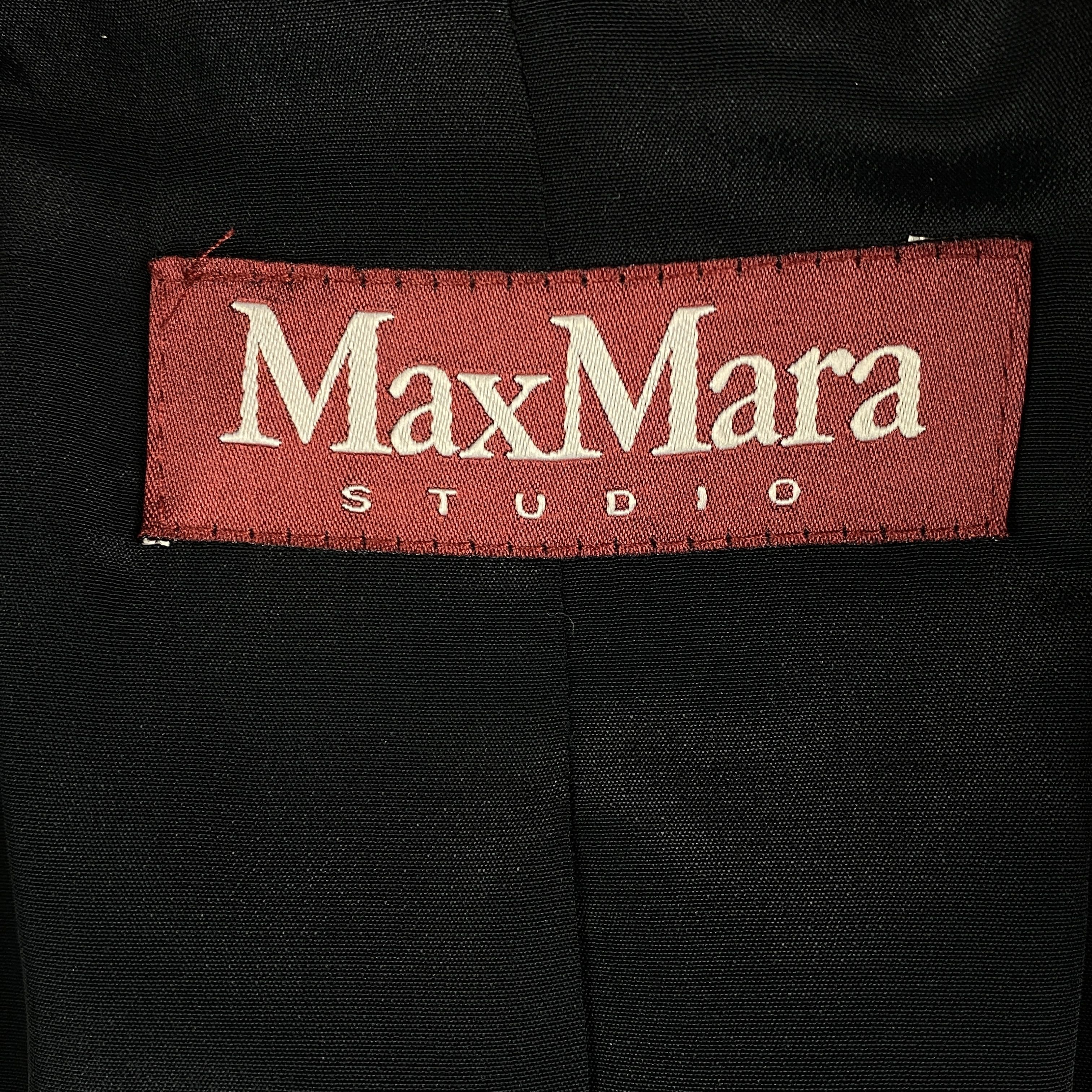 Max Mara Womens Blazer Jacket Max Mara Studio Size US 6 Virgin Wool Size M / US 6-8 / IT 42-44 - 5 Thumbnail