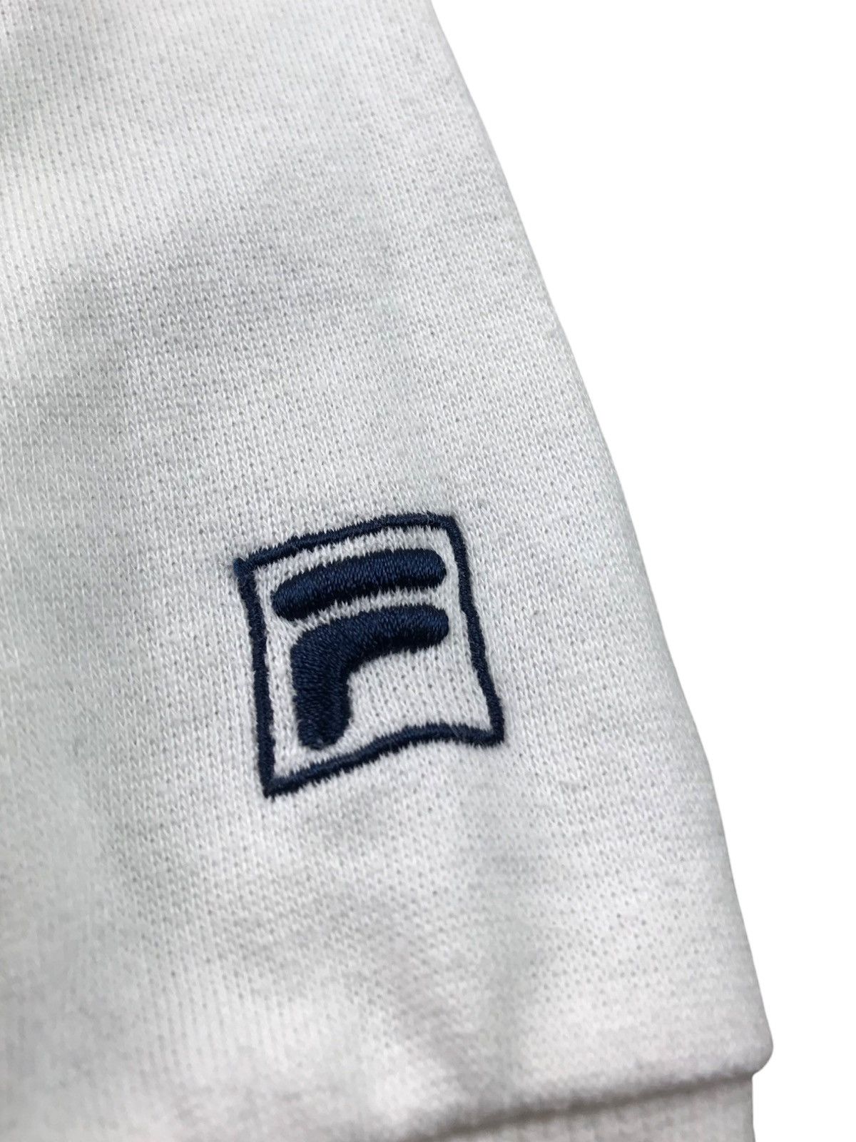 Fila 🔥BEST OFFER🔥Fila Italia Jumper White Sweatshirt Medium Size US M / EU 48-50 / 2 - 5 Thumbnail