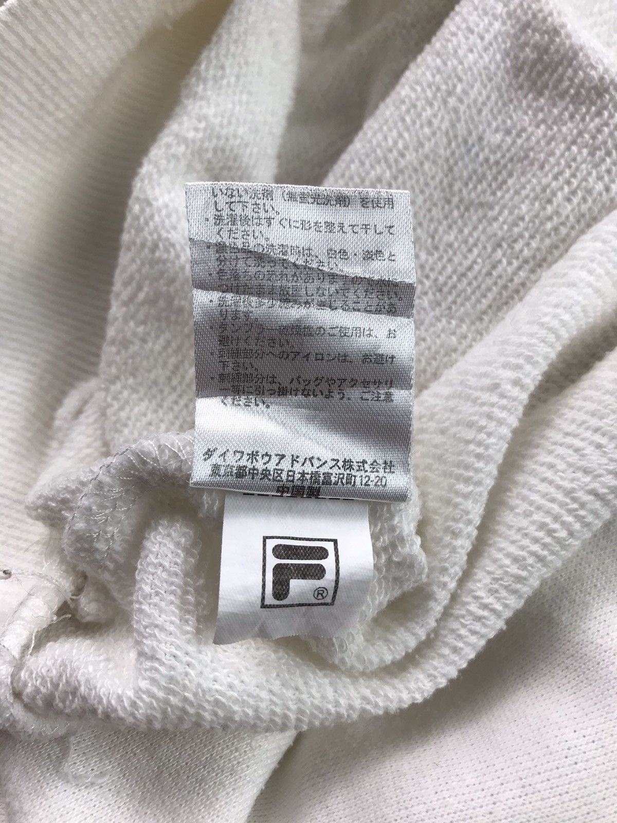 Fila 🔥BEST OFFER🔥Fila Italia Jumper White Sweatshirt Medium Size US M / EU 48-50 / 2 - 7 Thumbnail