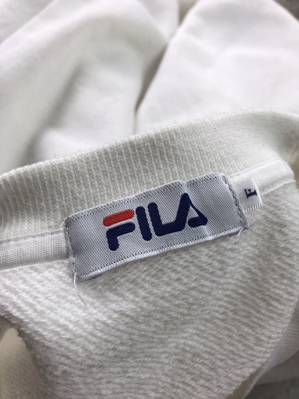 Fila 🔥BEST OFFER🔥Fila Italia Jumper White Sweatshirt Medium Size US M / EU 48-50 / 2 - 4 Thumbnail