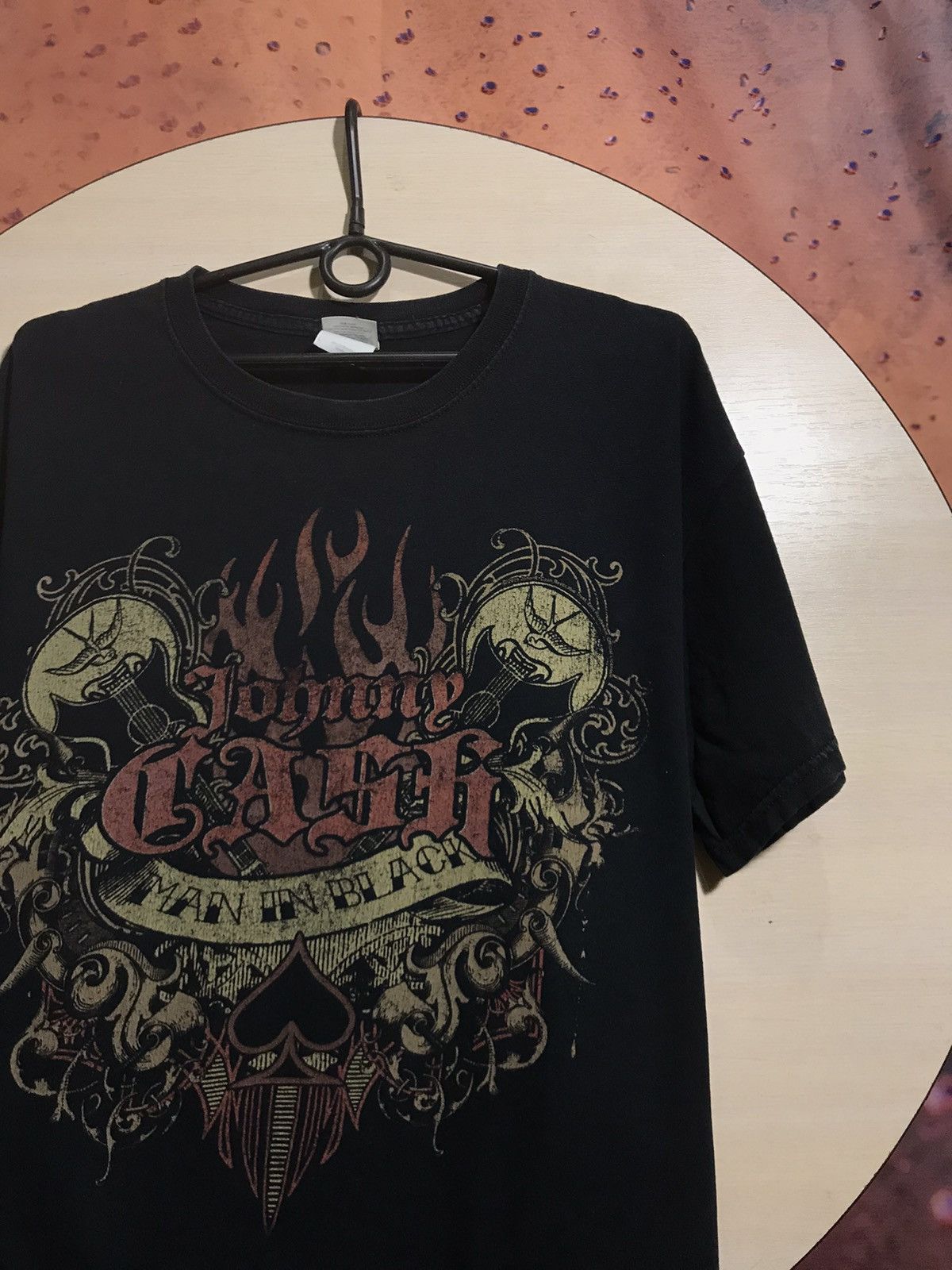 Band Tees × Vintage Vintage Johnny Cash band rock tee Size US M / EU 48-50 / 2 - 1 Thumbnail