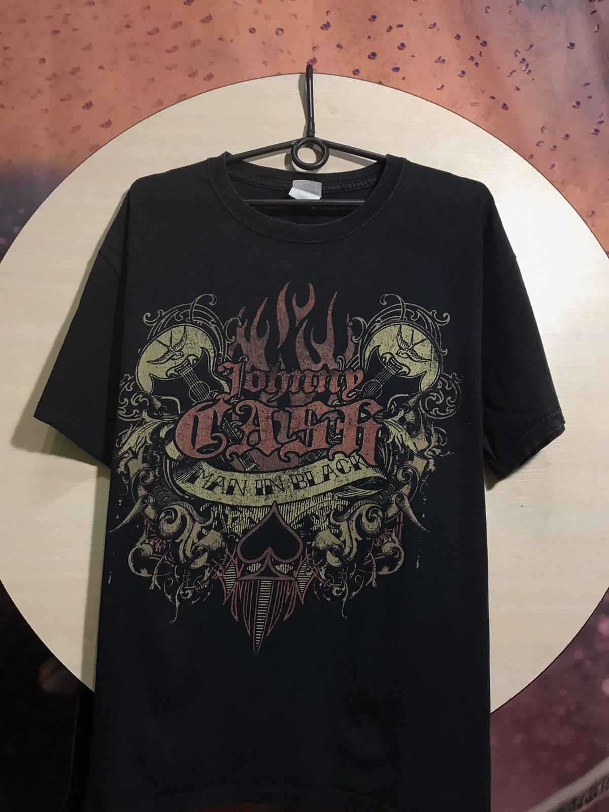 Band Tees × Vintage Vintage Johnny Cash band rock tee Size US M / EU 48-50 / 2 - 2 Thumbnail