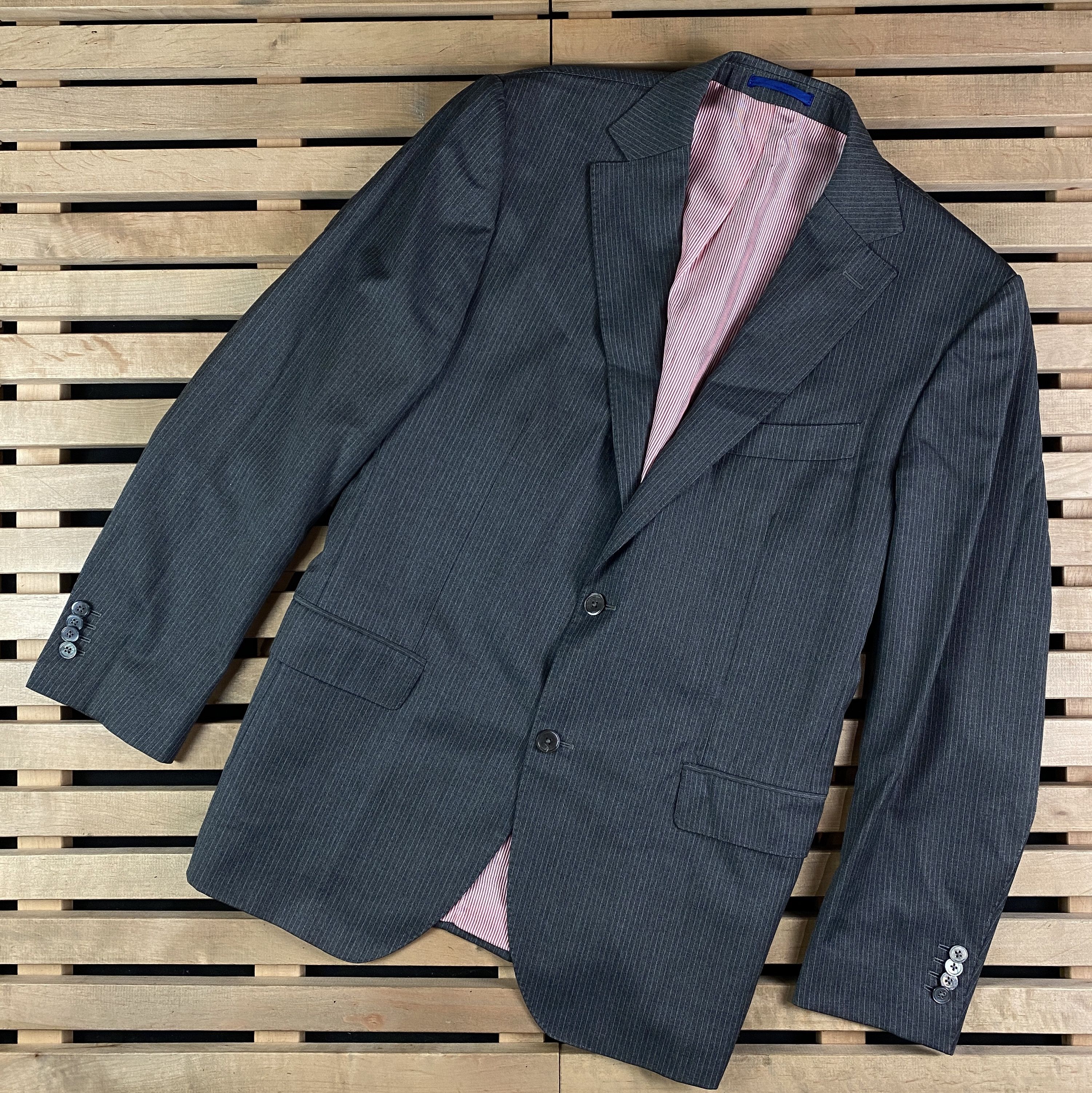 Suitsupply Mens Blazer Jacket Suitsupply Two Button Size 54R Wool Size 54R - 1 Thumbnail