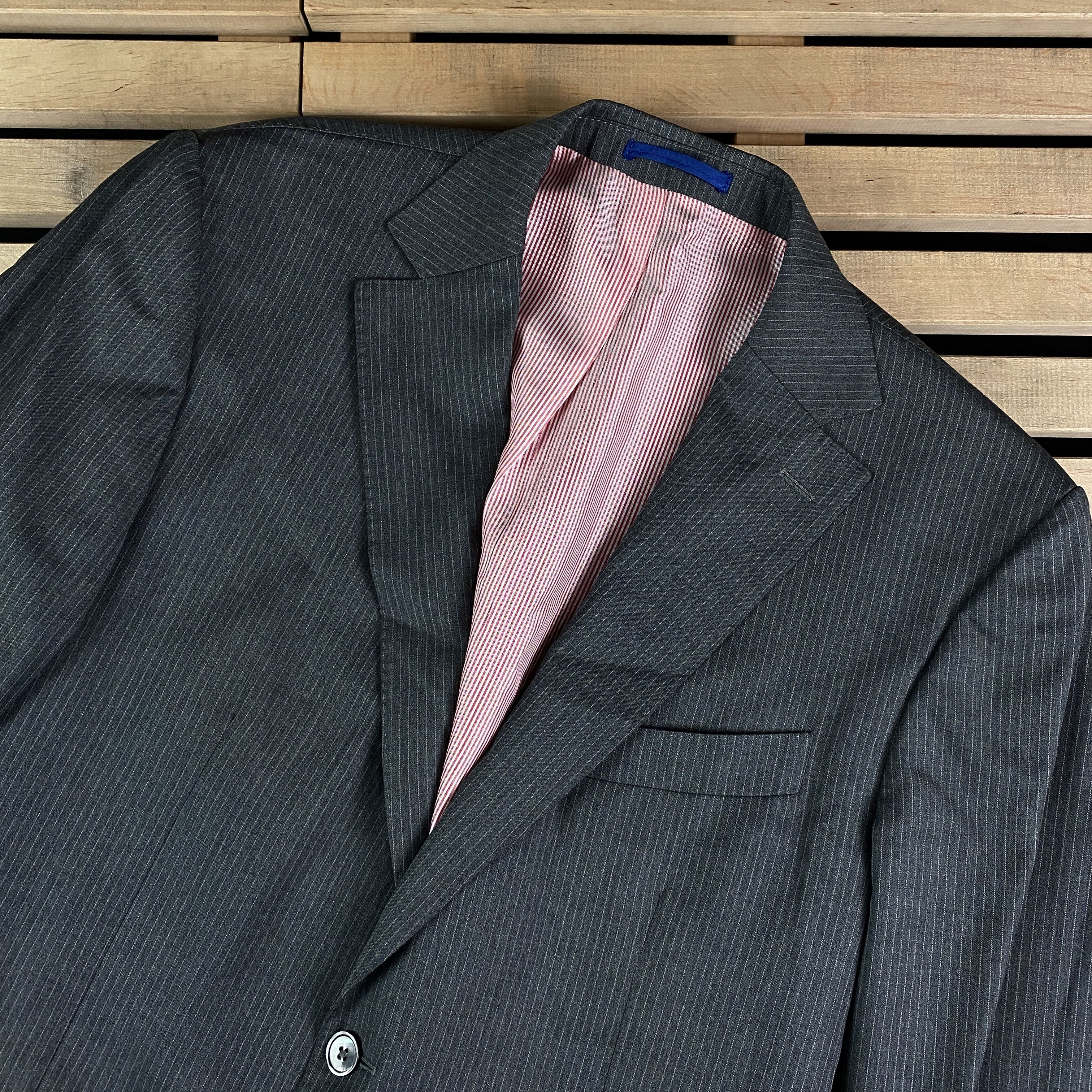 Suitsupply Mens Blazer Jacket Suitsupply Two Button Size 54R Wool Size 54R - 2 Thumbnail