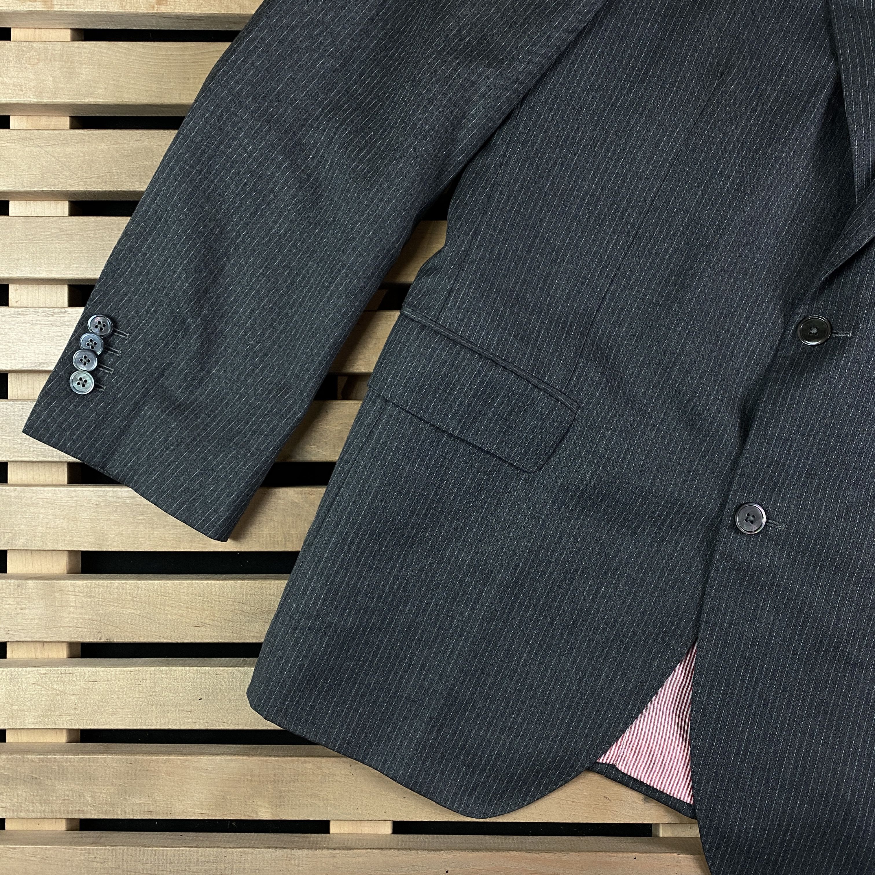 Suitsupply Mens Blazer Jacket Suitsupply Two Button Size 54R Wool Size 54R - 3 Thumbnail