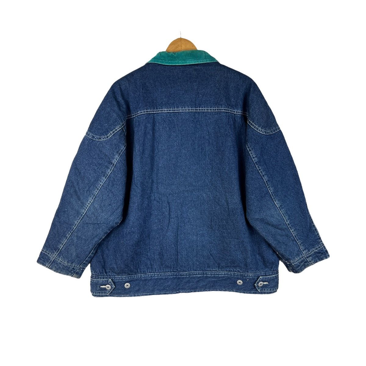 Indigo Vintage King Jonathan Denim Jacket Workwear Indigo Sherpa Size US XL / EU 56 / 4 - 4 Thumbnail