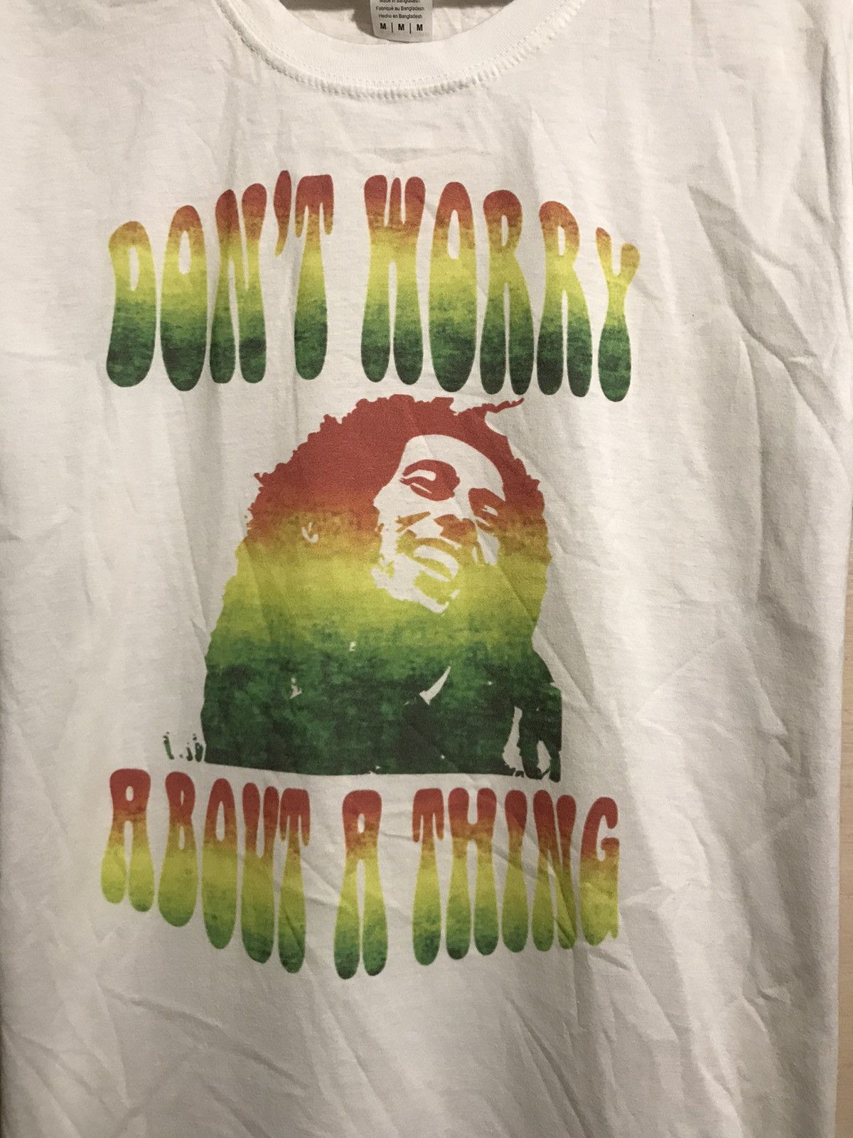 Band Tees × Bob Marley Bob Marley streetwear tee Size US M / EU 48-50 / 2 - 3 Thumbnail