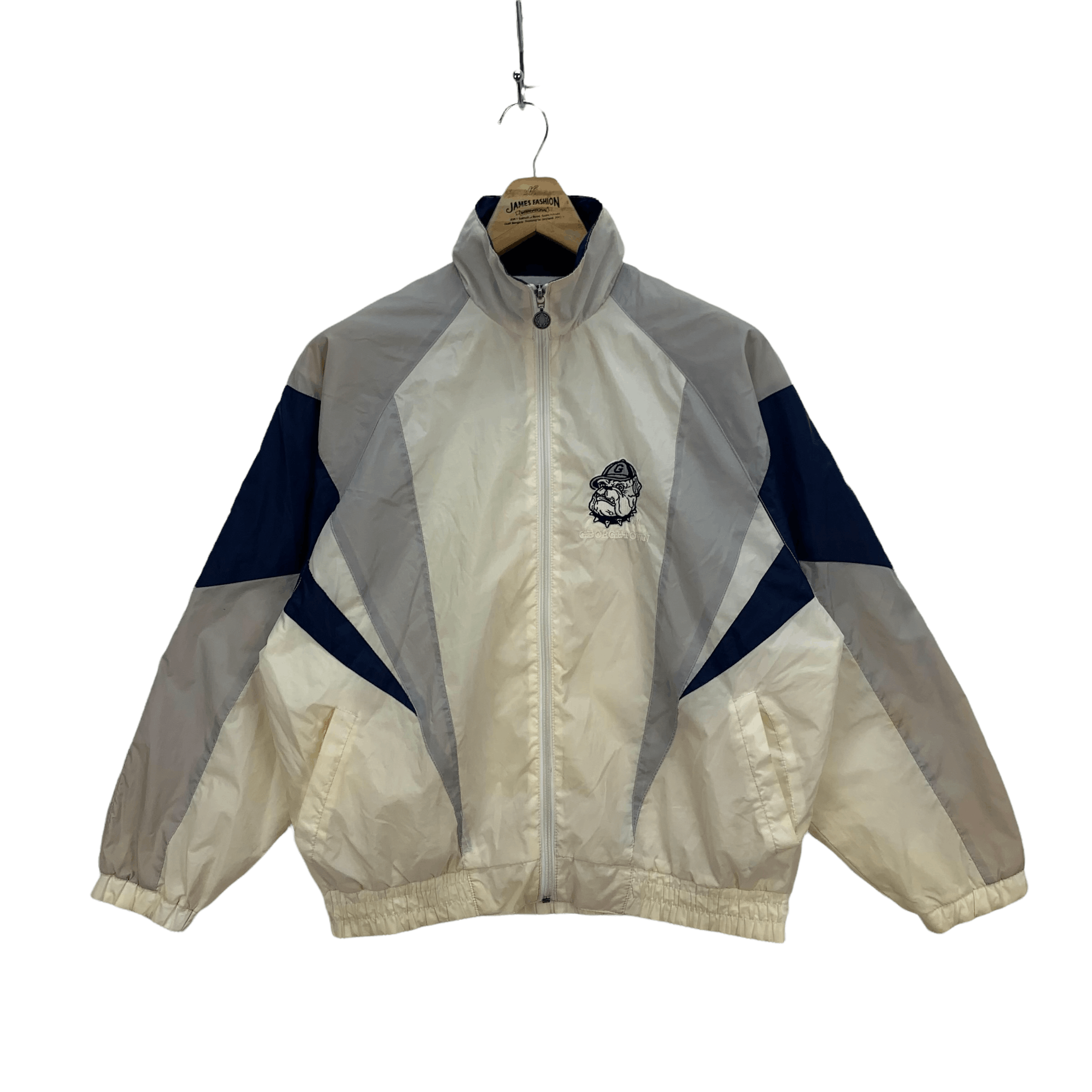 Vintage 90's Starter NHL Team GEORGETOWN Big Logo Jacket #3957-137 Size US S / EU 44-46 / 1 - 1 Thumbnail