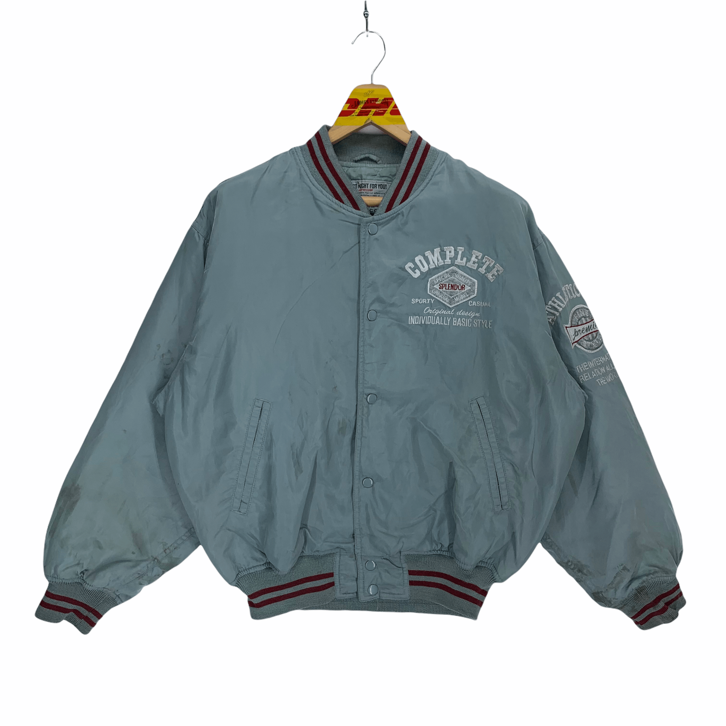 Vintage Complete Lightning Individual Basic Style Varsity #33164-102 Size US L / EU 52-54 / 3 - 5 Thumbnail