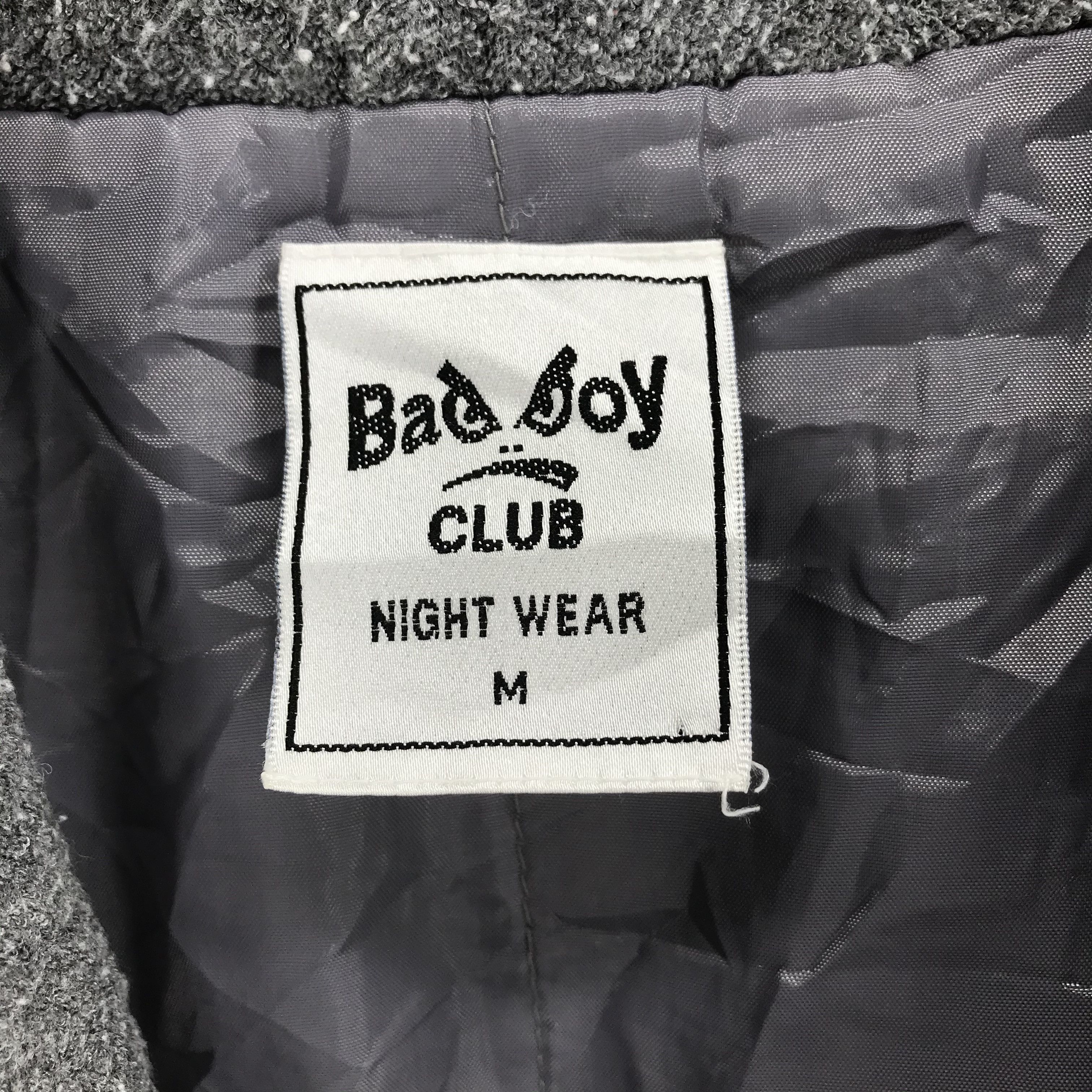 Japanese Brand Bad Boy Club Big Logo Casual Jacket #2587-102 Size US M / EU 48-50 / 2 - 8 Thumbnail