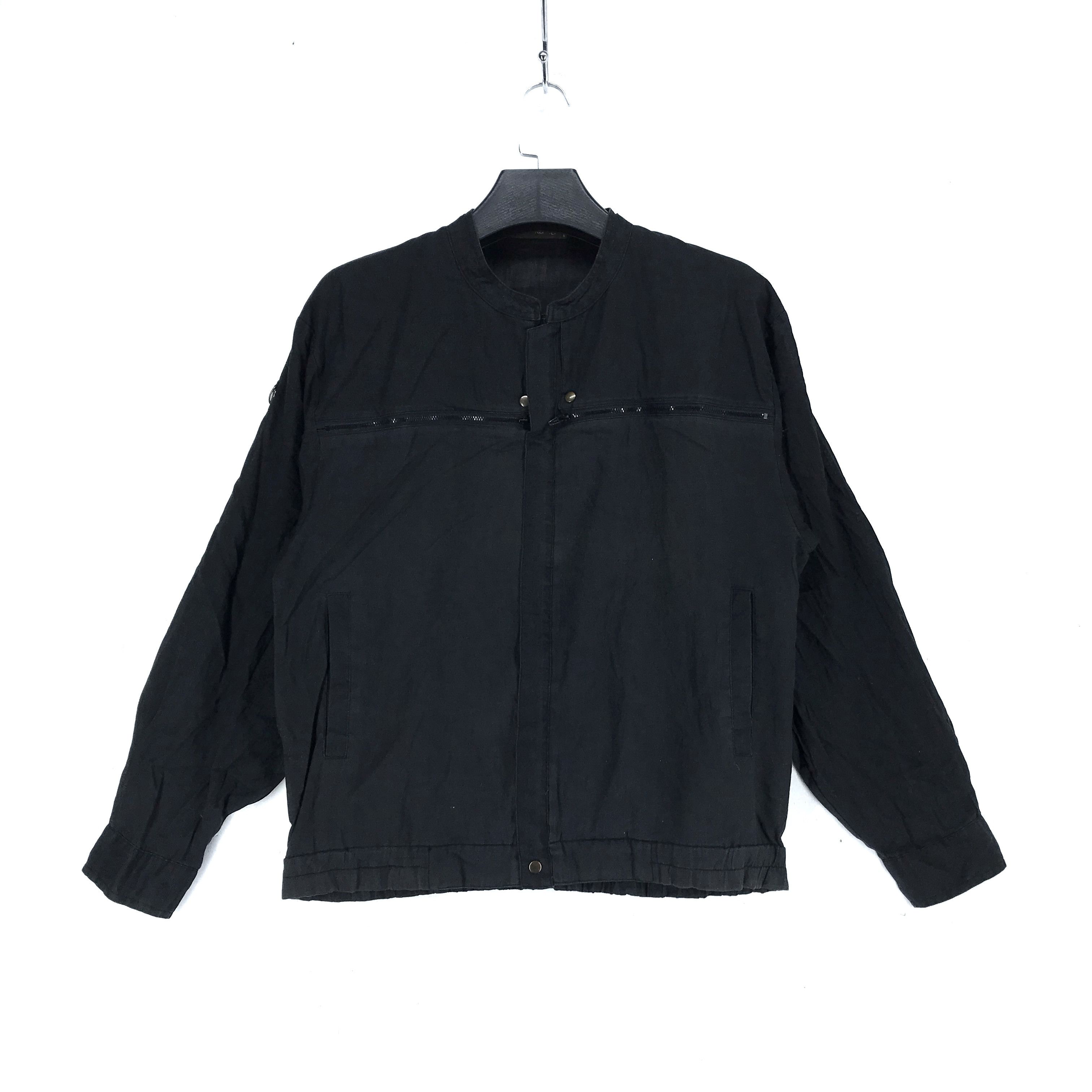 image of Avant Garde Mario Giorgi Made In Japan Nice Design Jacket 2613-103 in Black, Men's (Size Medium)