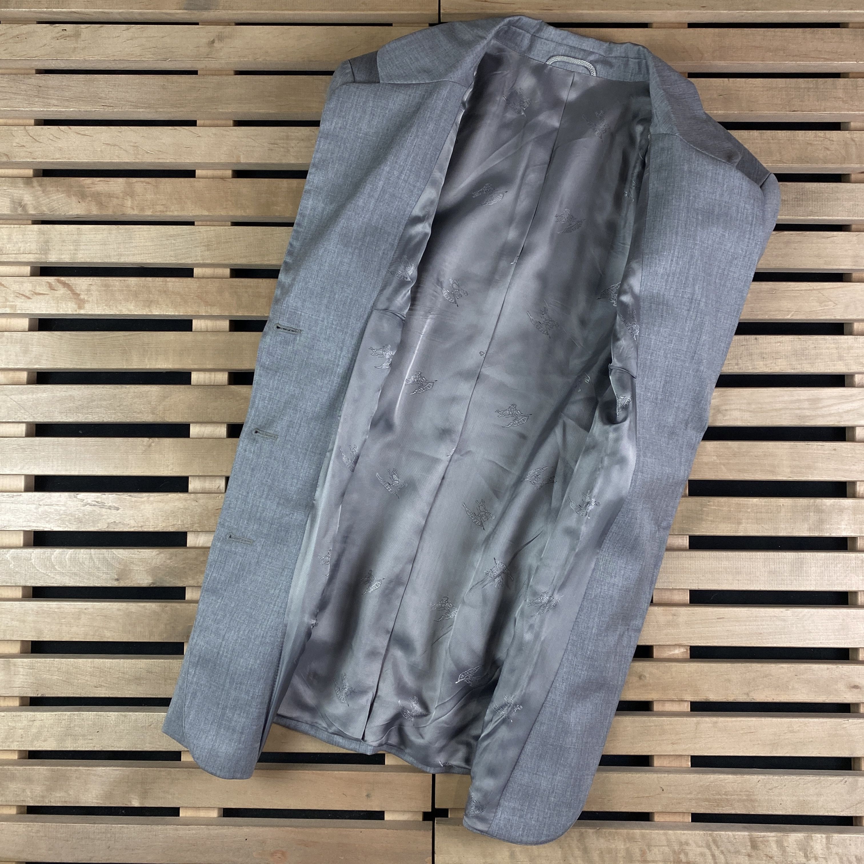 Burberry Womens Suit Blazer Skirt Burberry Vintage Size 48D Size XL / US 12-14 / IT 48-50 - 6 Thumbnail