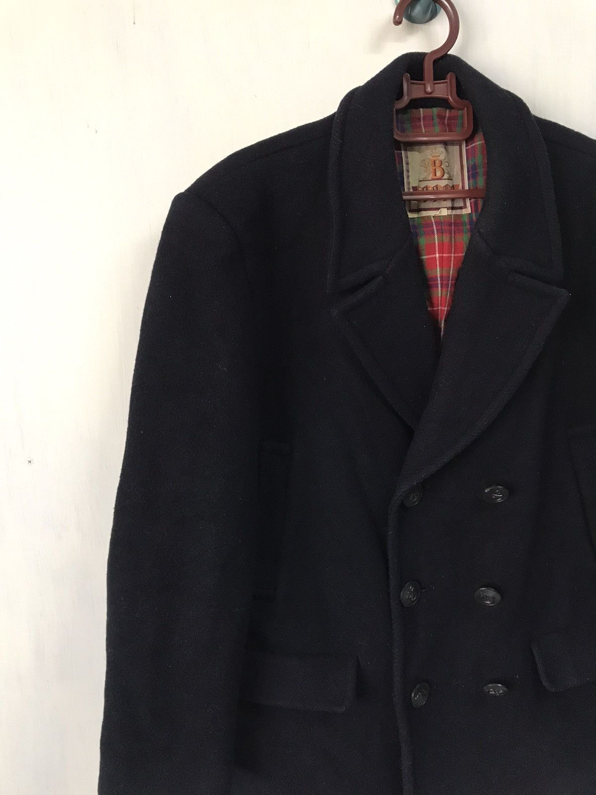 Baracuta Baracuta Blend Wool Double Breast Heavy Coat Jacket Size US M / EU 48-50 / 2 - 4 Thumbnail