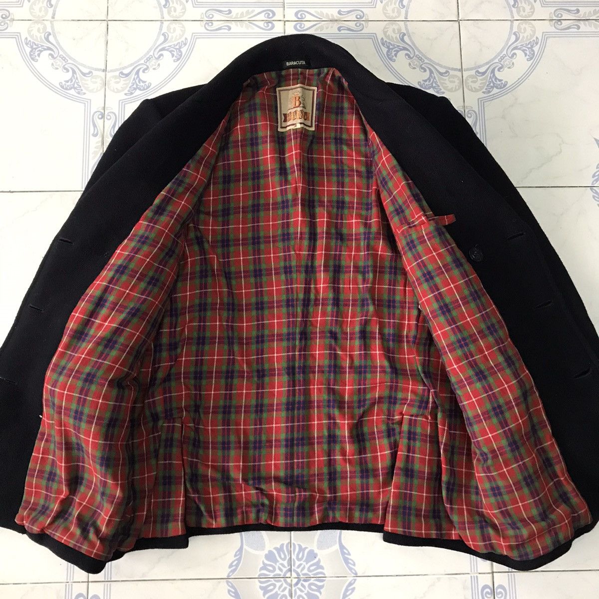 Baracuta Baracuta Blend Wool Double Breast Heavy Coat Jacket Size US M / EU 48-50 / 2 - 12 Thumbnail