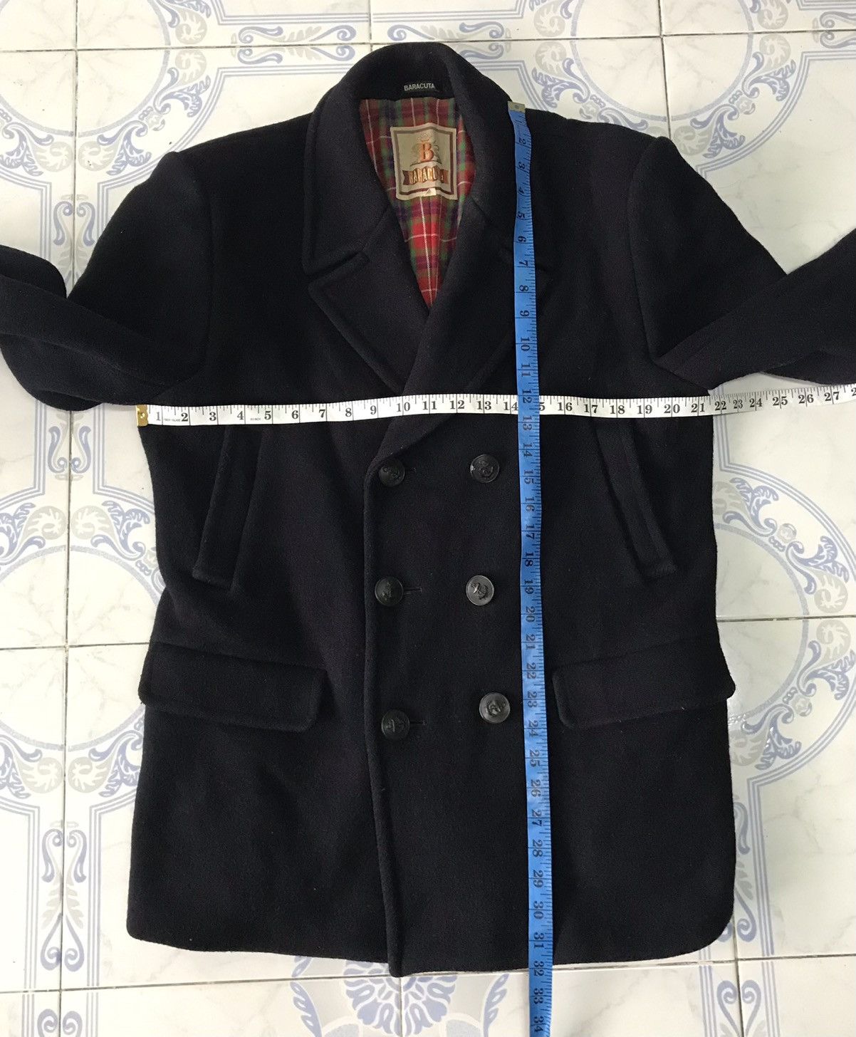 Baracuta Baracuta Blend Wool Double Breast Heavy Coat Jacket Size US M / EU 48-50 / 2 - 13 Thumbnail