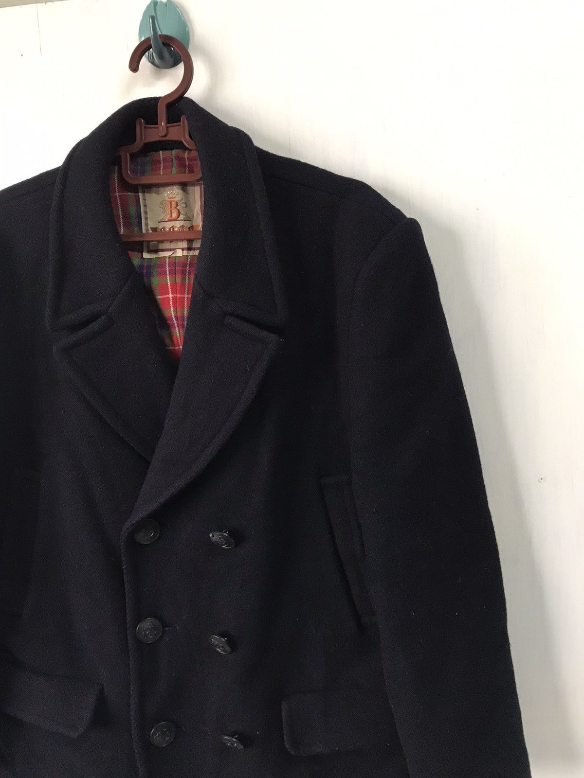 Baracuta Baracuta Blend Wool Double Breast Heavy Coat Jacket Size US M / EU 48-50 / 2 - 3 Thumbnail