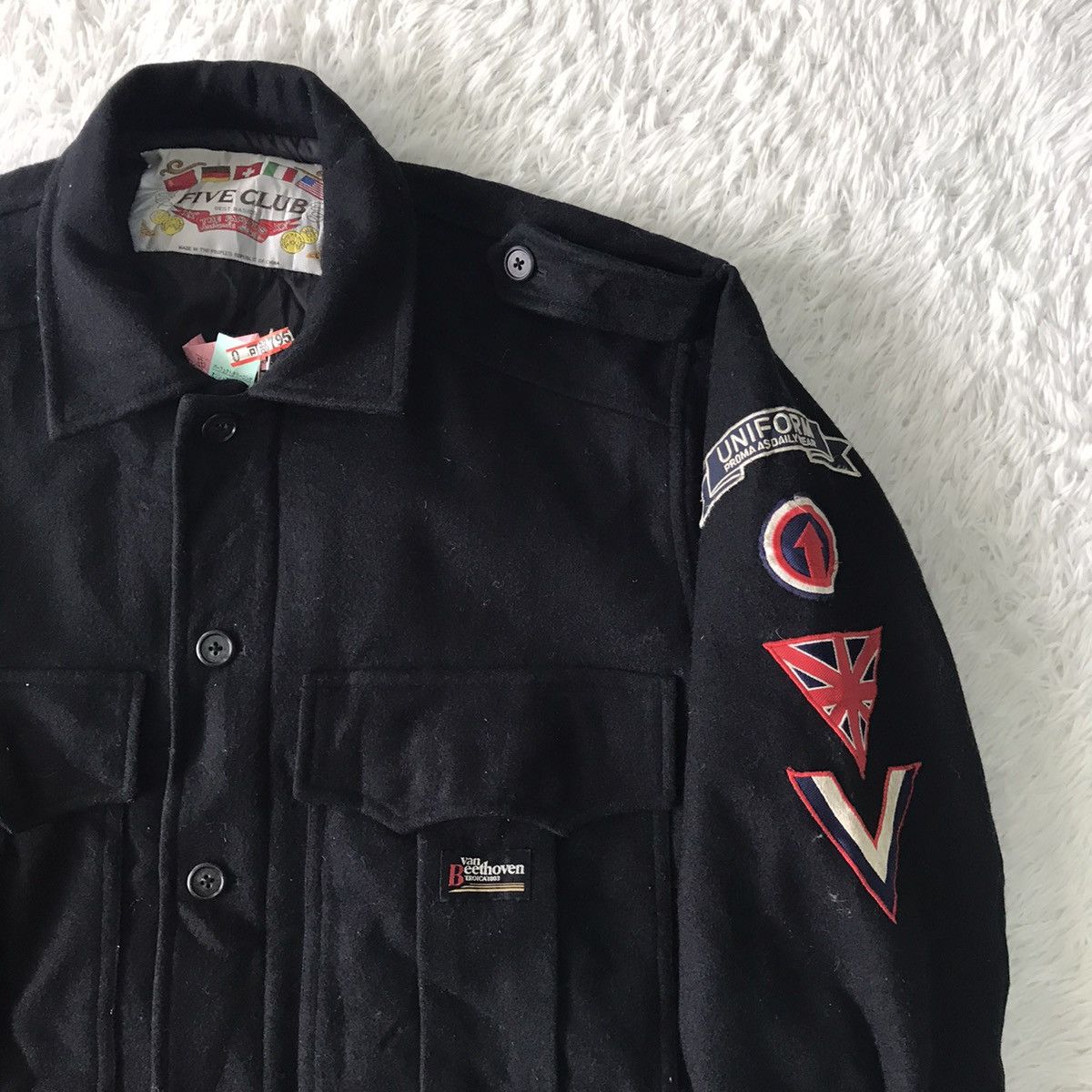 Club Room 💥Wool Jacket Van Beethoven Eroica Five Club Size US L / EU 52-54 / 3 - 5 Thumbnail