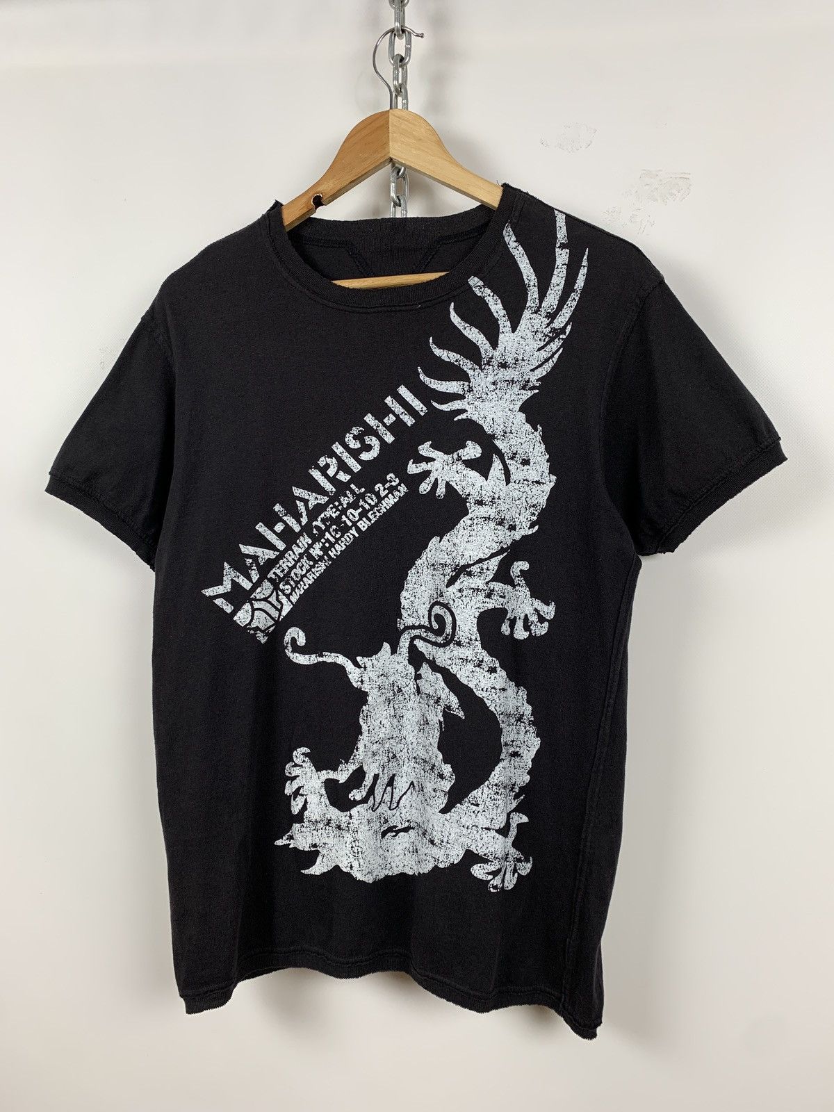 Maharishi Maharishi Japanese Dragon Black T-Shirt Size US M / EU 48-50 / 2 - 5 Thumbnail