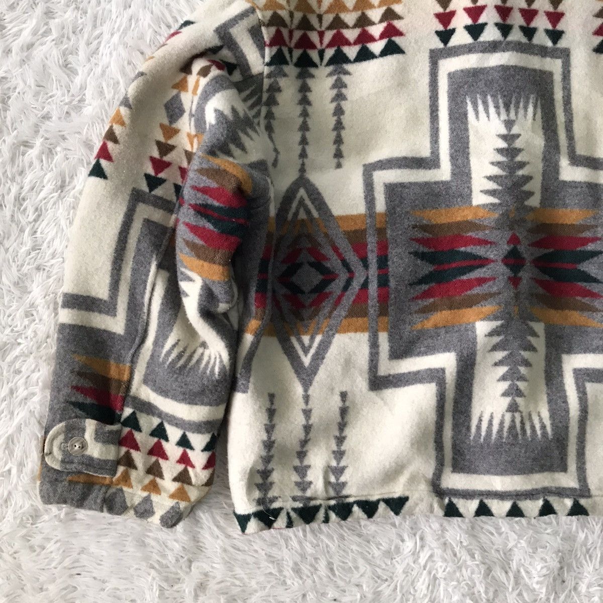 Japanese Brand × Native 💥Cozy Native Navajo Style Duffle Coat Hoodie B Spare Size US L / EU 52-54 / 3 - 12 Thumbnail