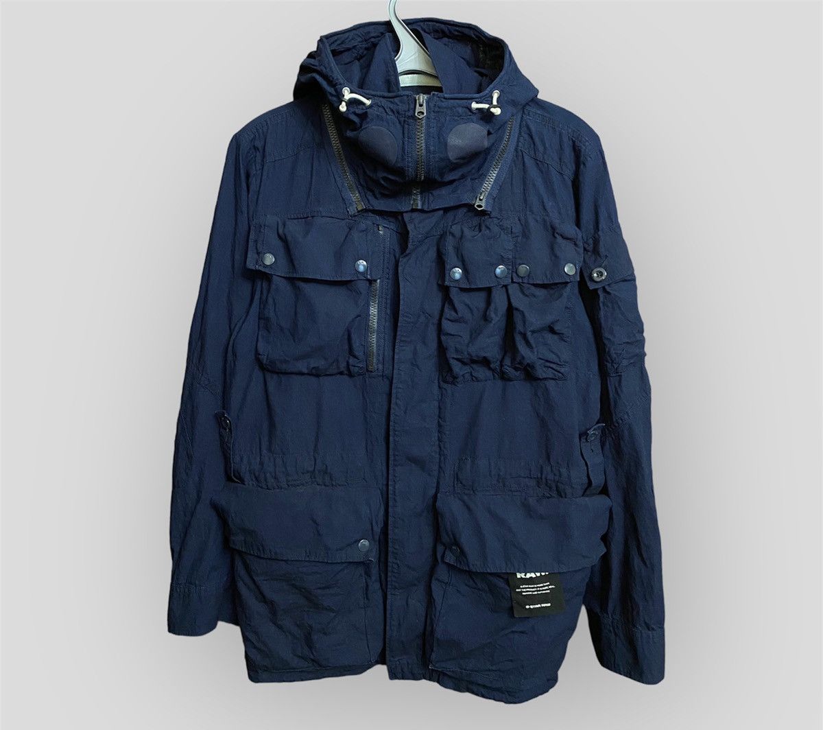 G Star Raw G-STAR RAW Ospak Submarine Hdd Navy Jacket Sz M | Grailed