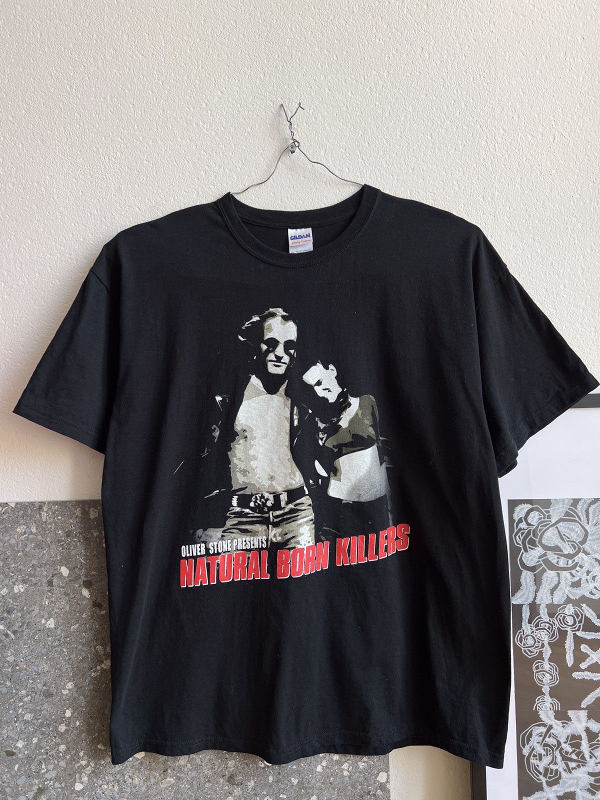 Vintage Vintage Natural Born Killers Movie Tee 1/1 Size XL / US 12-14 / IT 48-50 - 1 Thumbnail