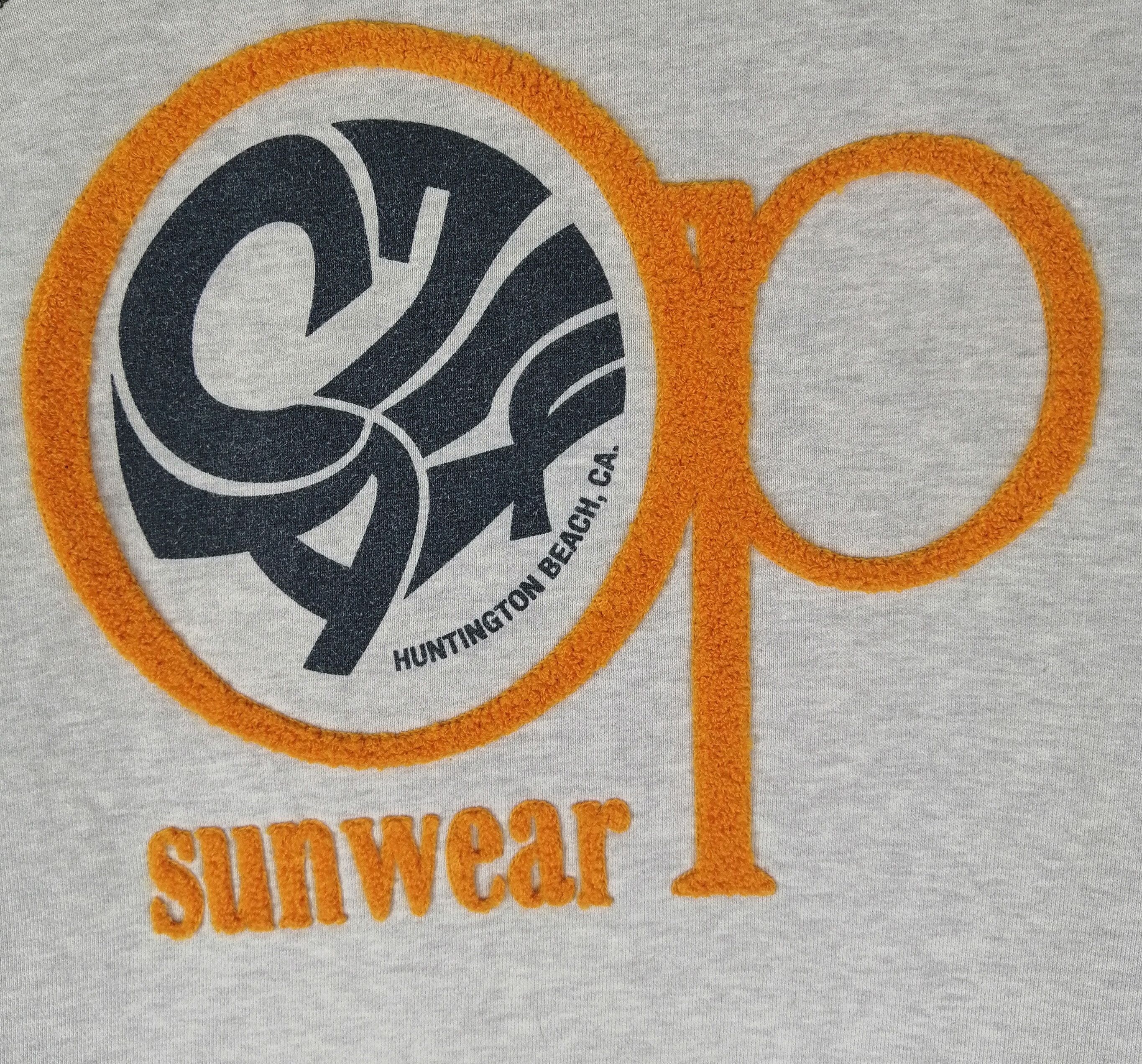 Sun Surf × Vintage Vintage!! Ocean Pacific OP Big Logo Sweatshirt Size US M / EU 48-50 / 2 - 2 Thumbnail