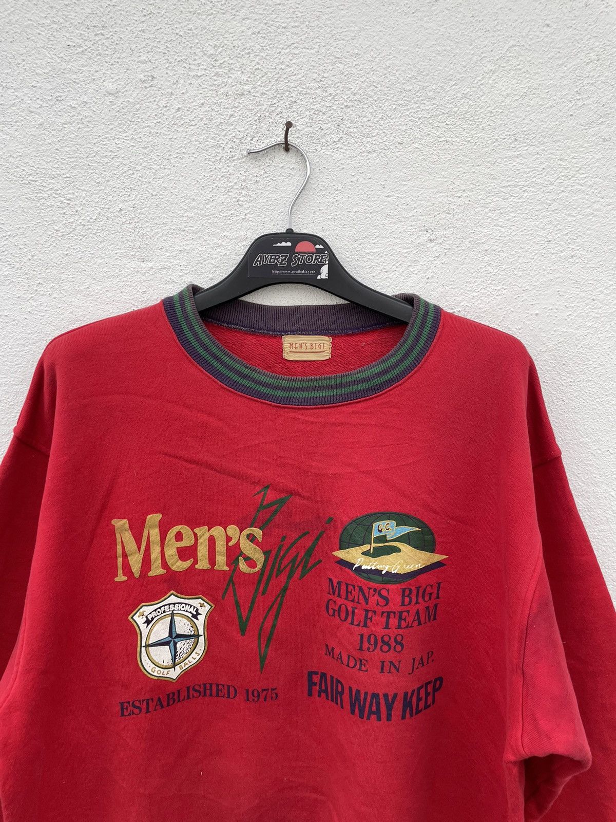 BIGI × Japanese Brand × Vintage Vintage Men’s Bigi Big Logo Sweatshirt Size US M / EU 48-50 / 2 - 2 Thumbnail