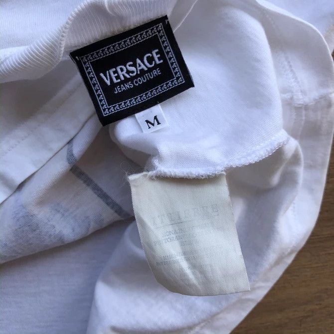 Versace × Versace Jeans Couture × Vintage Versace Jean Couture Tshirt Vtg Size US M / EU 48-50 / 2 - 3 Thumbnail