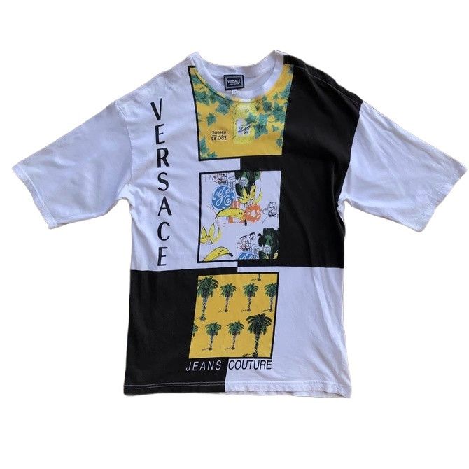Versace × Versace Jeans Couture × Vintage Versace Jean Couture Tshirt Vtg Size US M / EU 48-50 / 2 - 1 Thumbnail