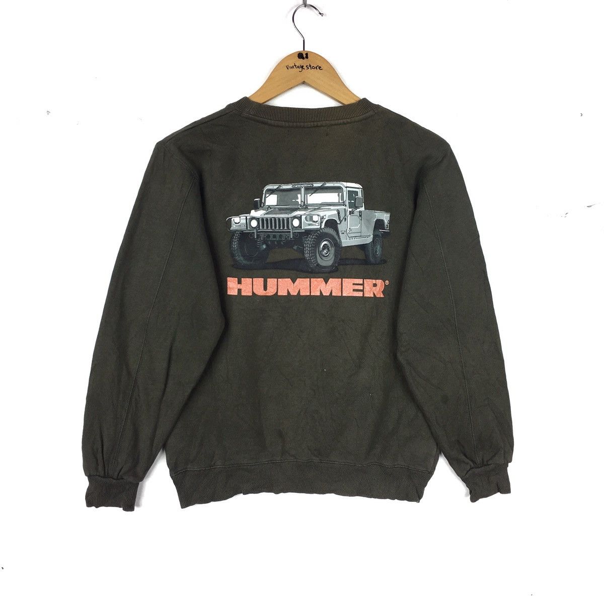 Sports Specialties × Vintage HUMMER Big Logo Sweatshirt Official Licensed Product Size US S / EU 44-46 / 1 - 1 Thumbnail